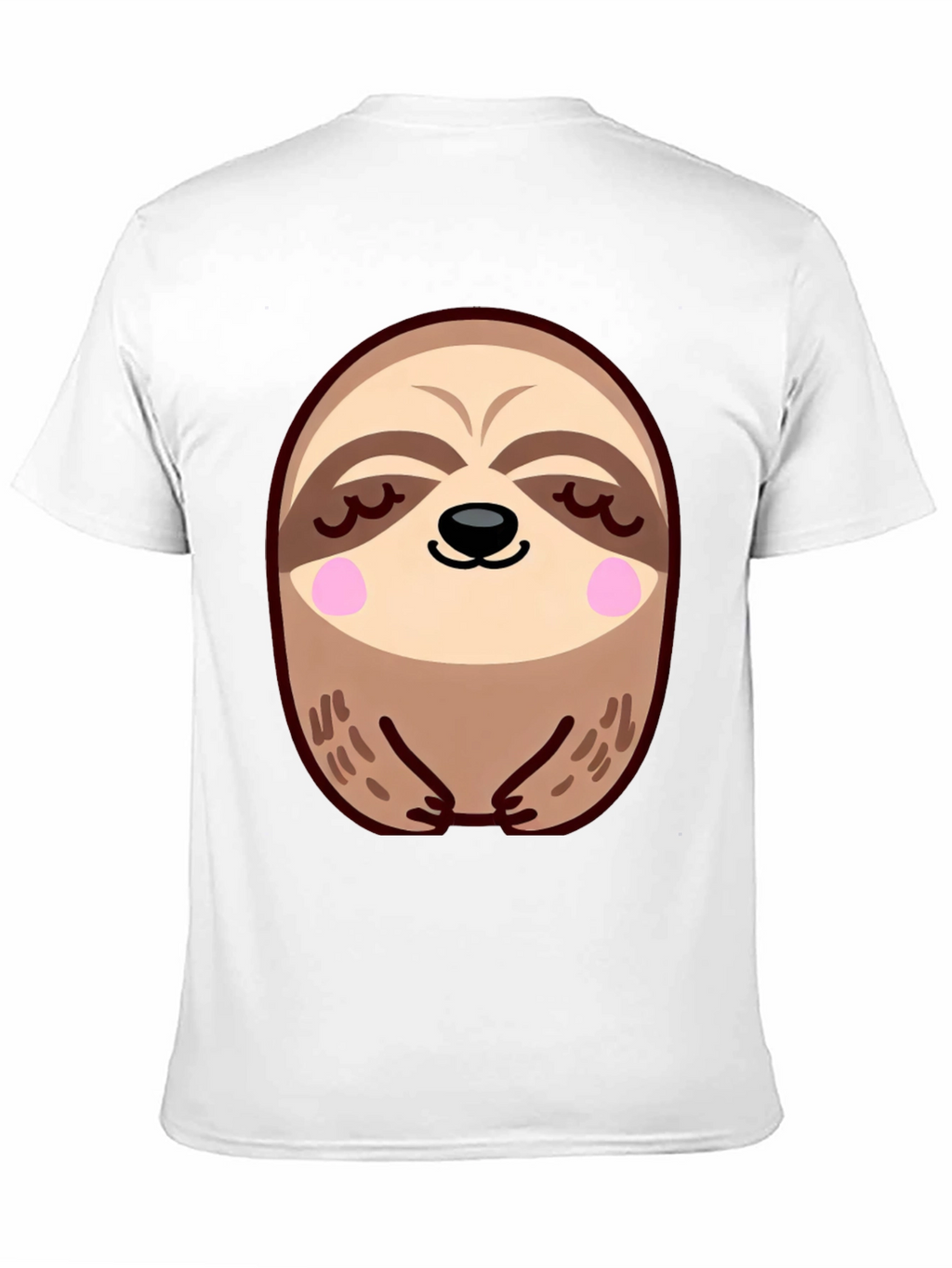 Cute Sloth Graphic Tee - Relaxed Fit