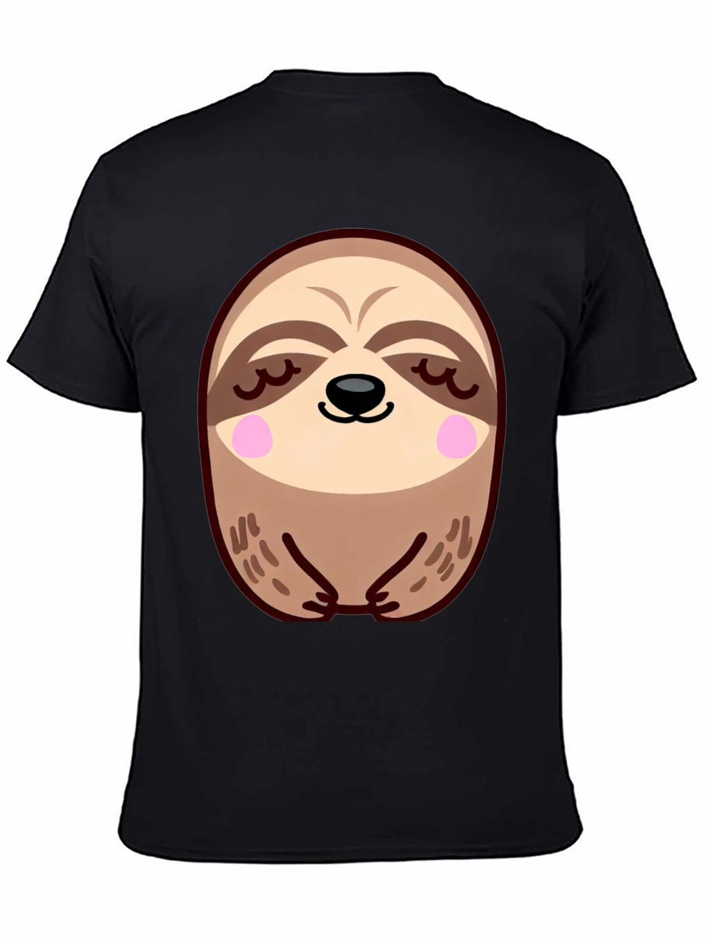 Cute Sloth Graphic Tee - Relaxed Fit