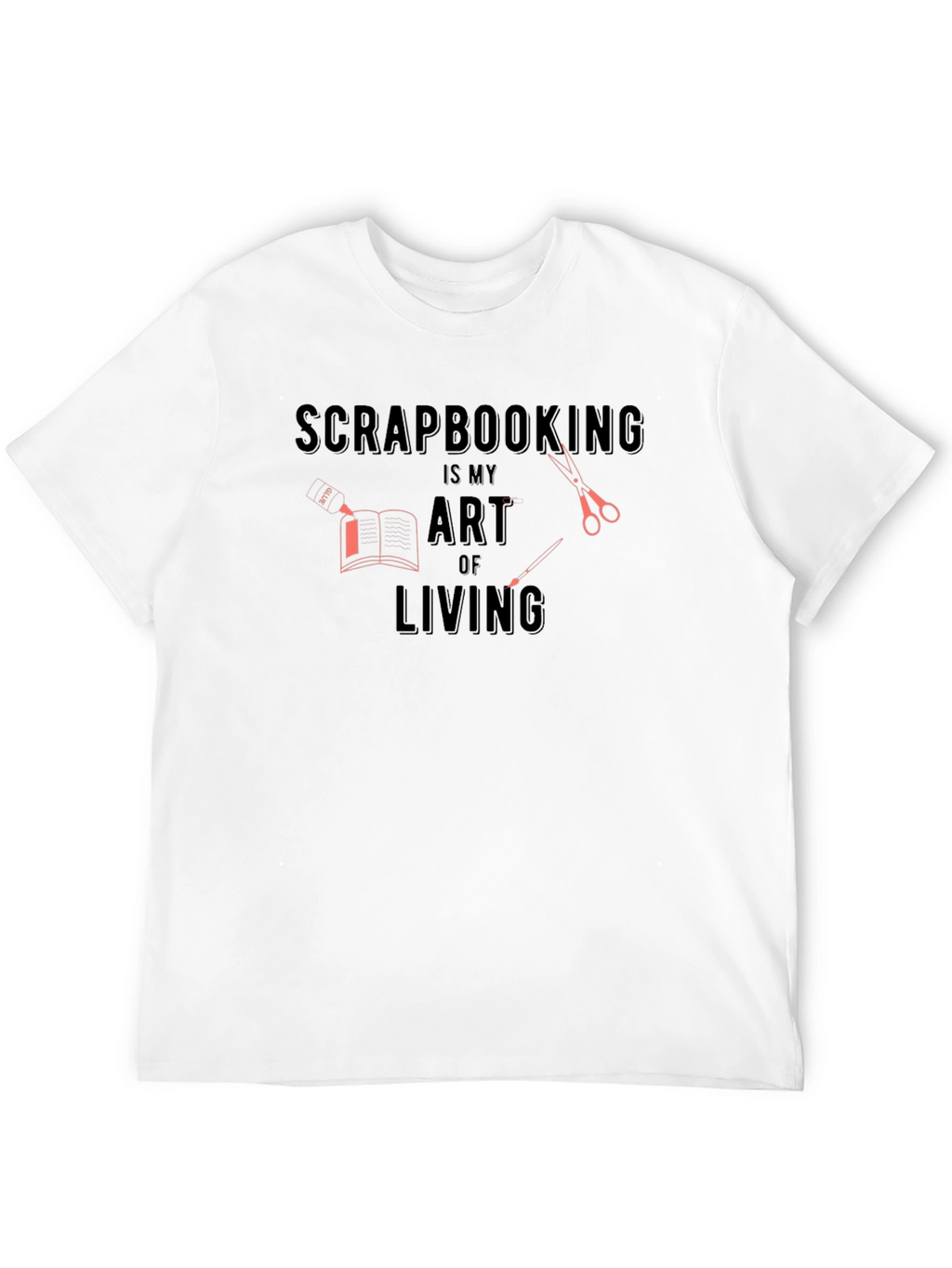Scrapbooking Art of Living Graphic T-Shirt