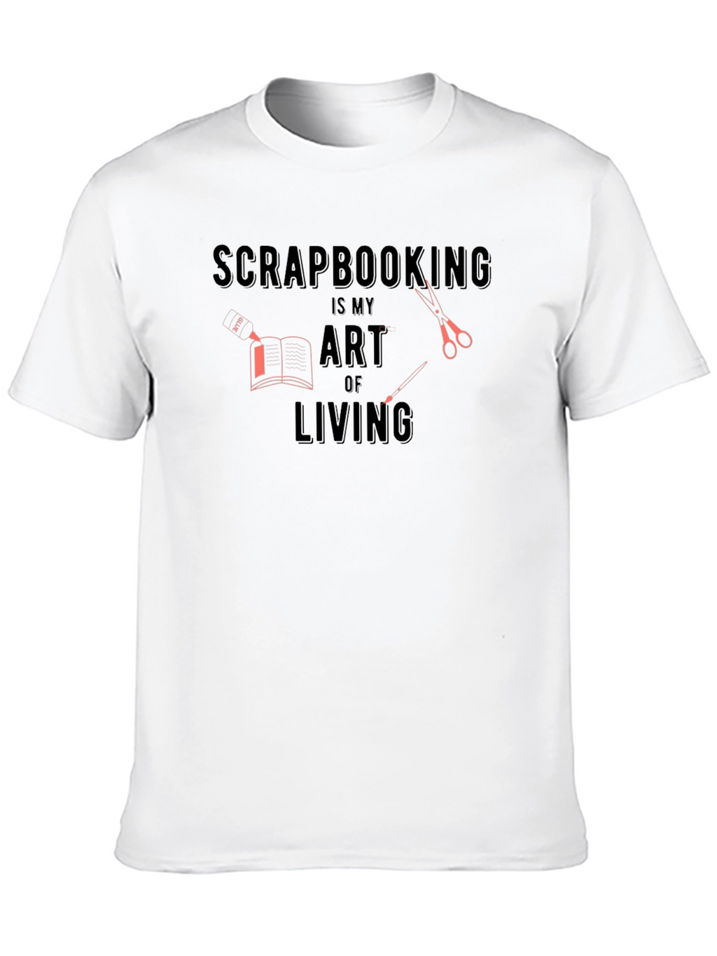 Scrapbooking Art of Living Graphic T-Shirt