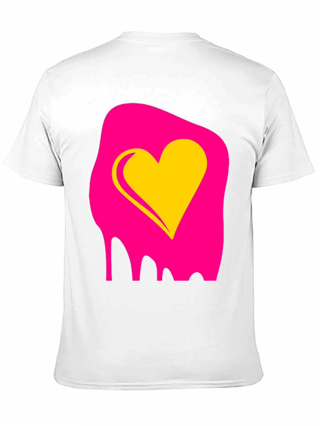 Heart Melt Graphic T-Shirt - Bold & Unique Design
