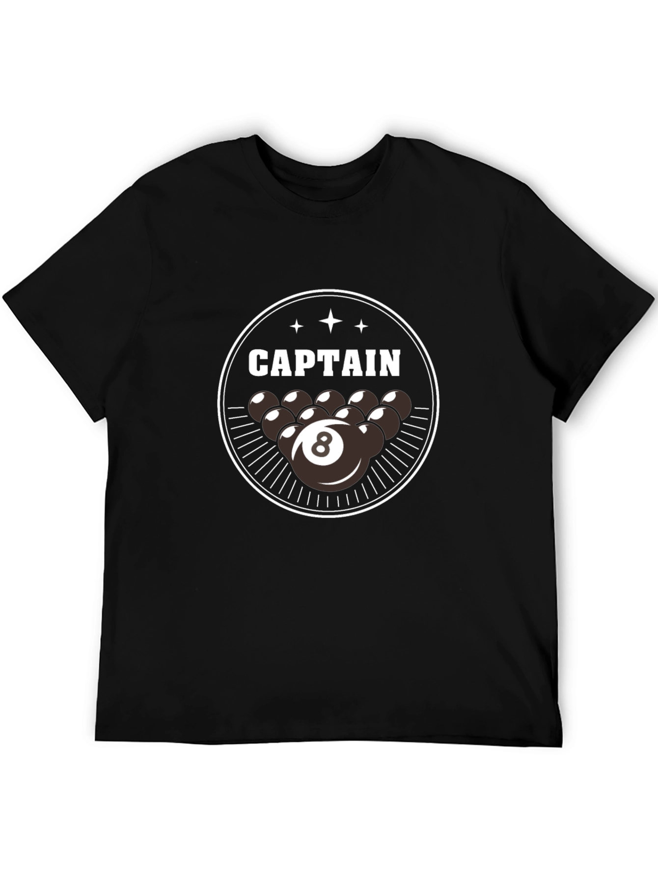 Captain 8-Ball Graphic T-Shirt