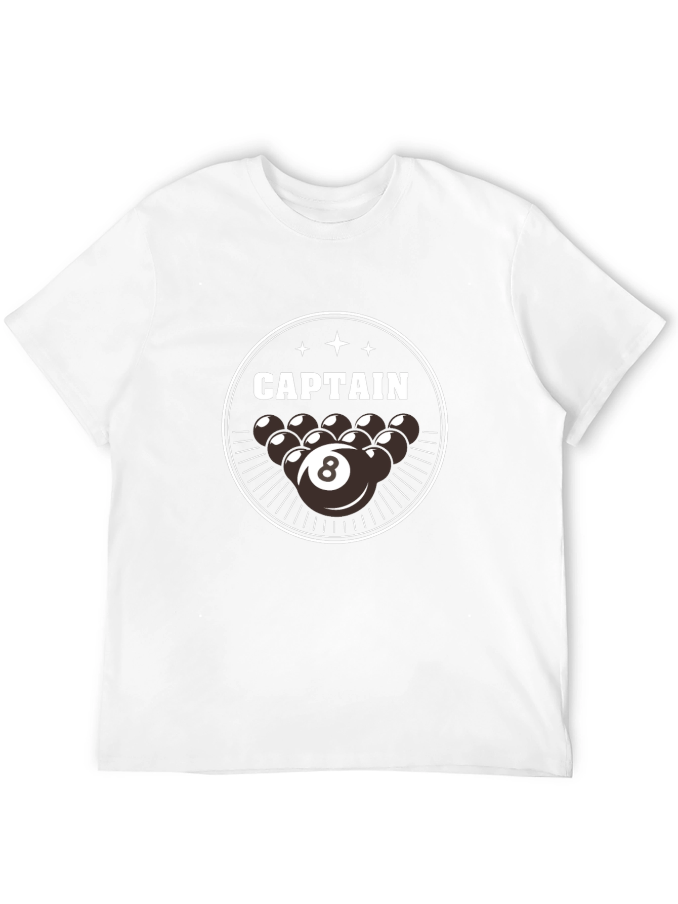 Captain 8-Ball Graphic T-Shirt
