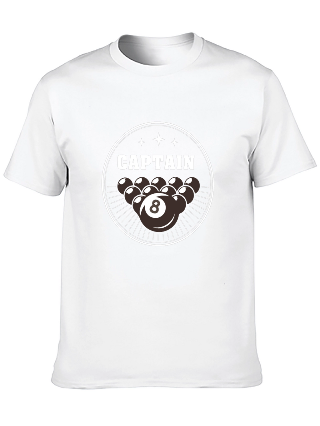 Captain 8-Ball Graphic T-Shirt