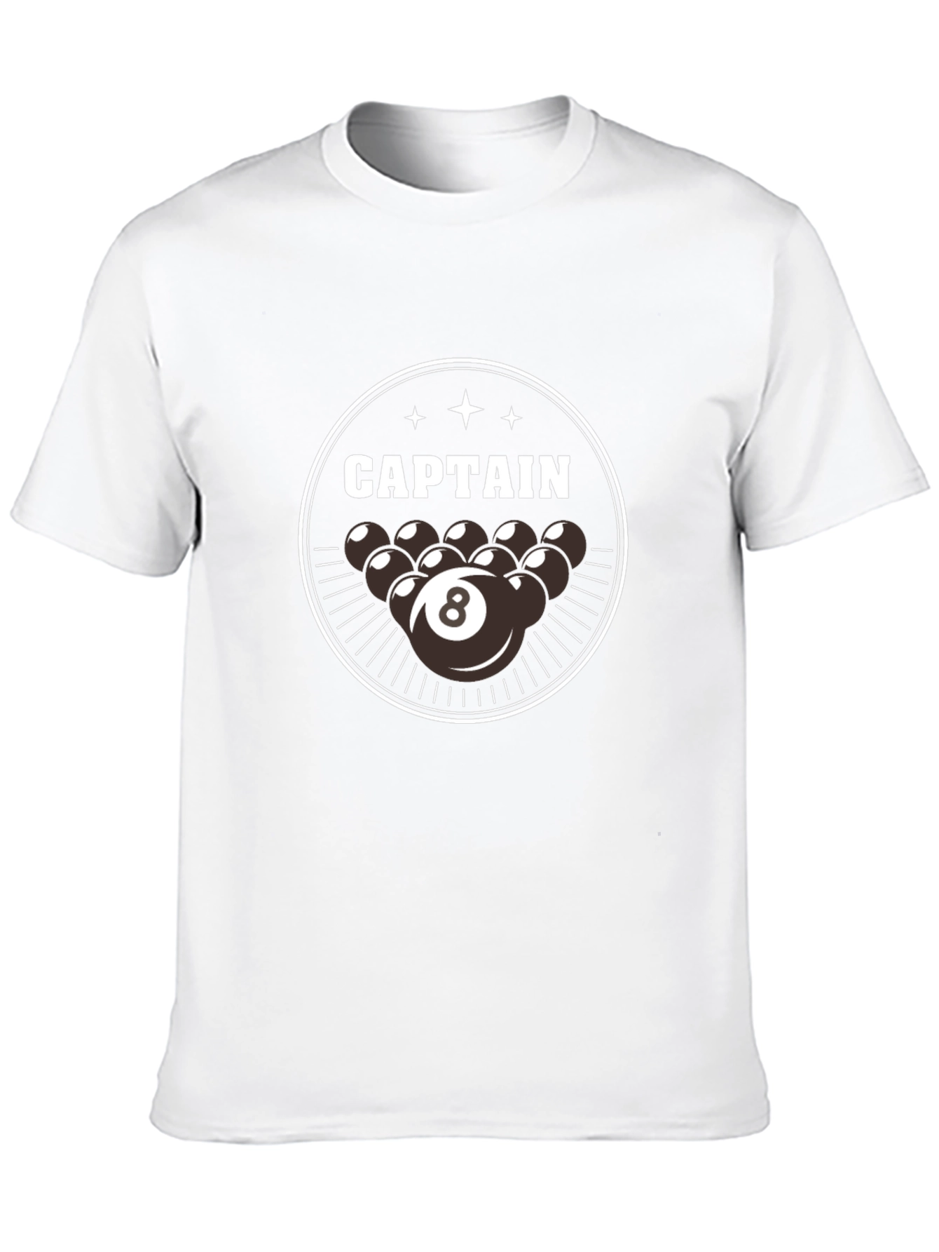 Captain 8-Ball Graphic T-Shirt