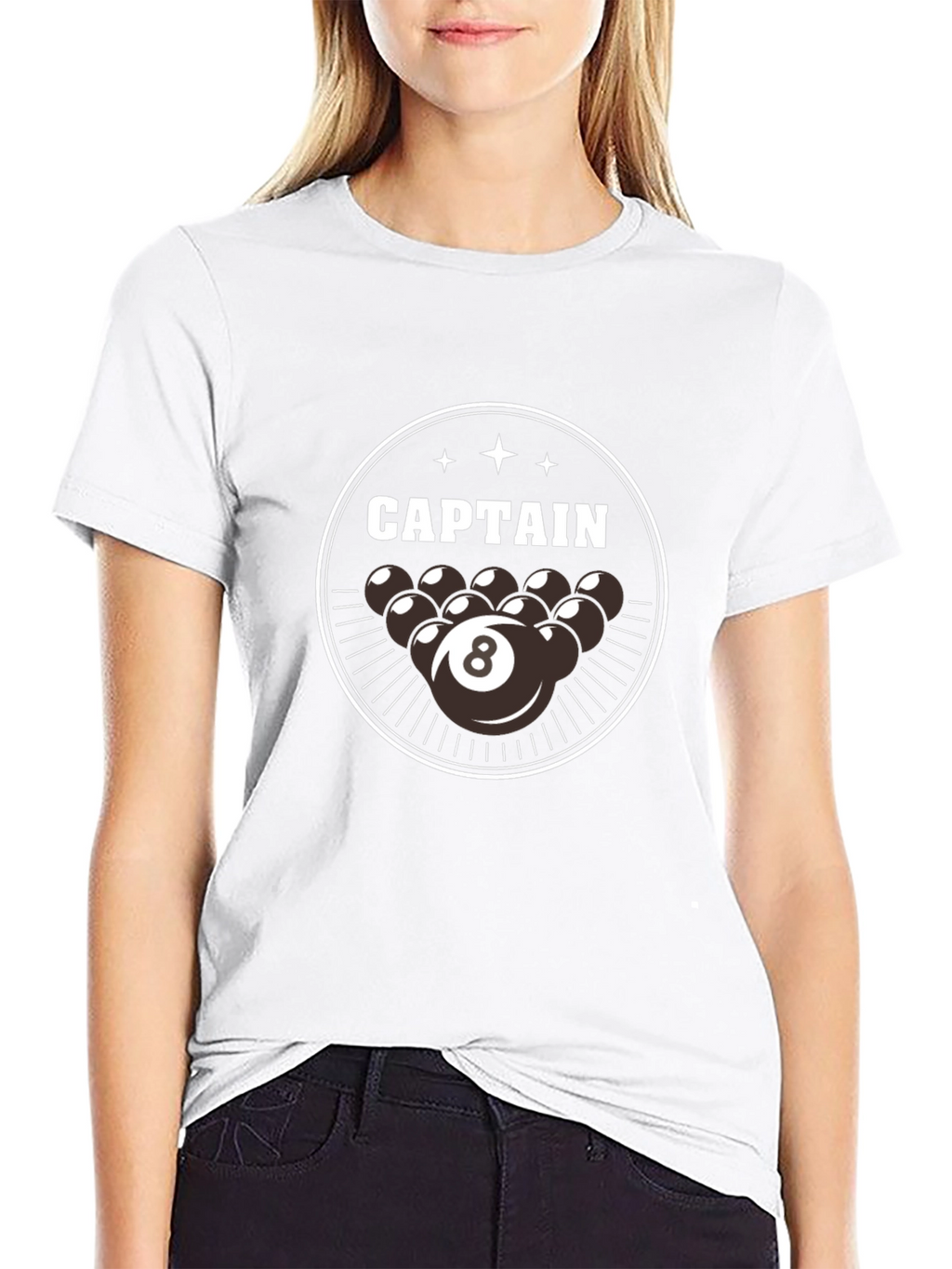 Captain 8-Ball Graphic T-Shirt