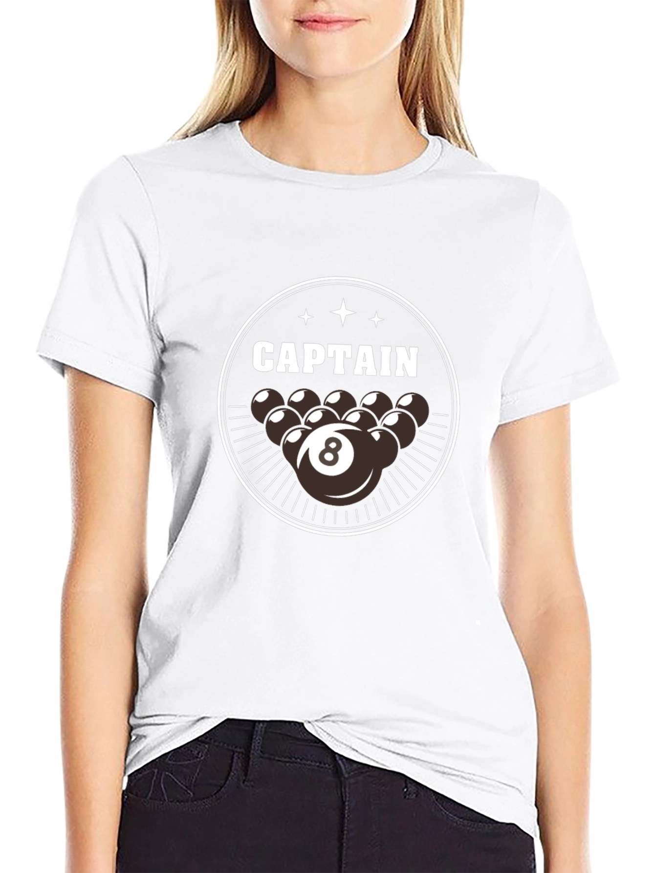 Captain 8-Ball Graphic T-Shirt