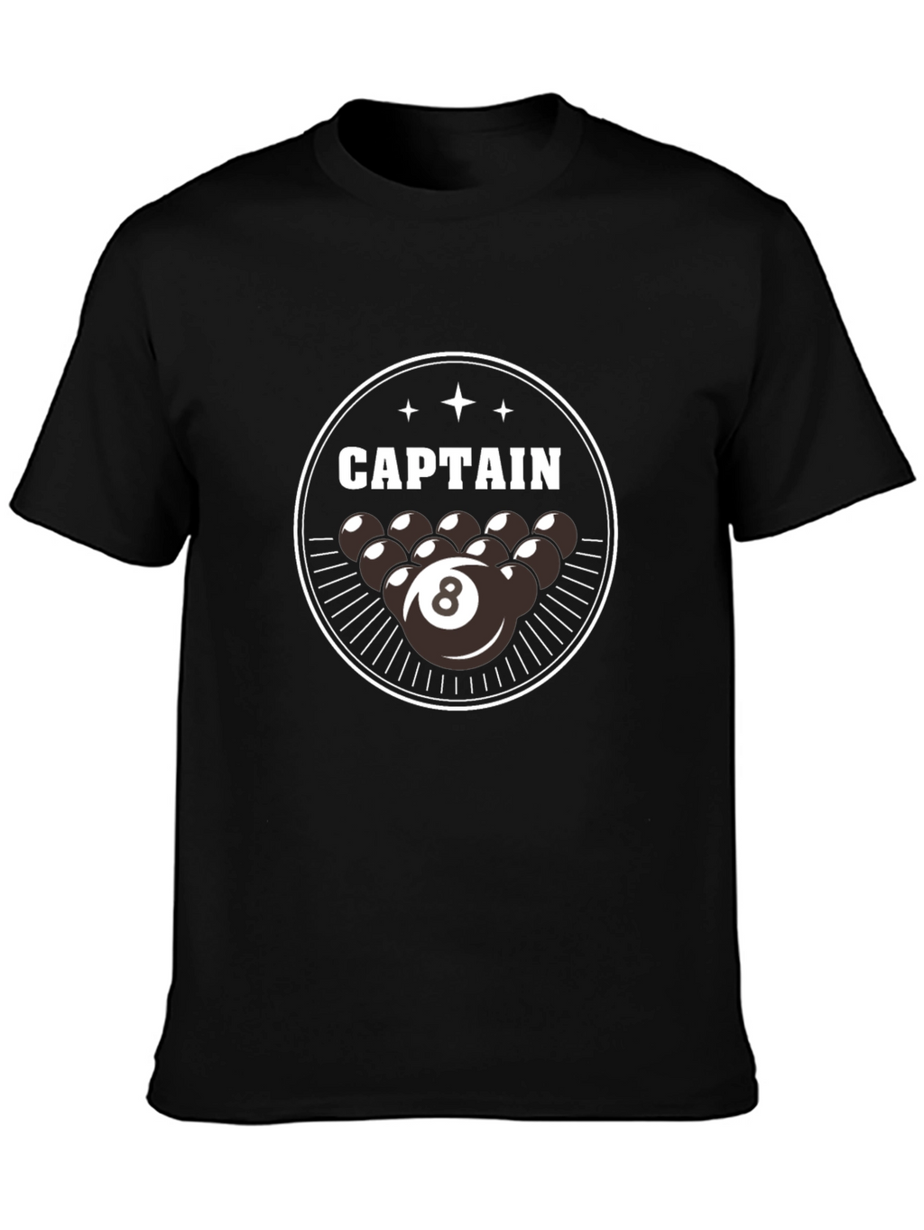 Captain 8-Ball Graphic T-Shirt