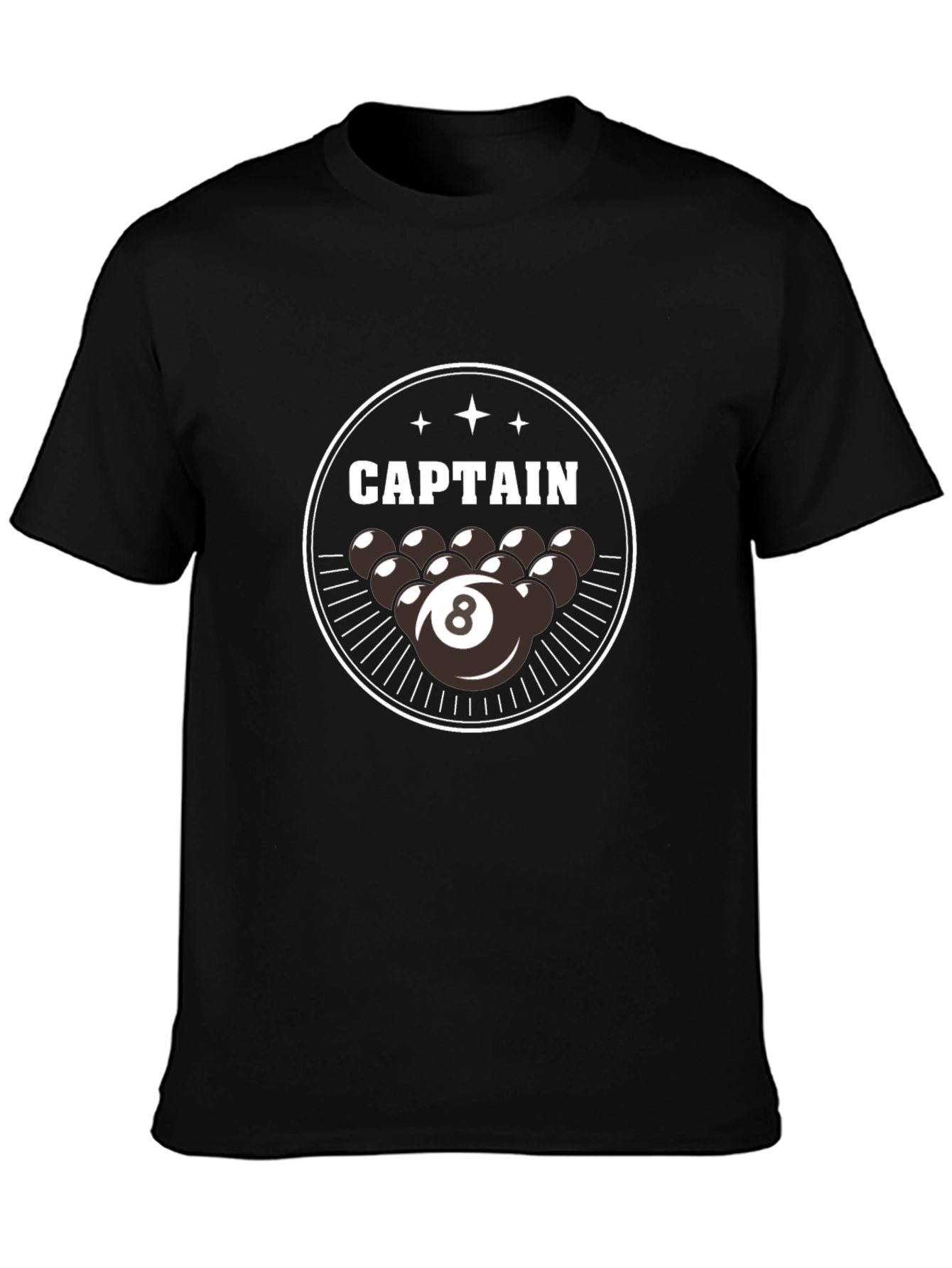 Captain 8-Ball Graphic T-Shirt