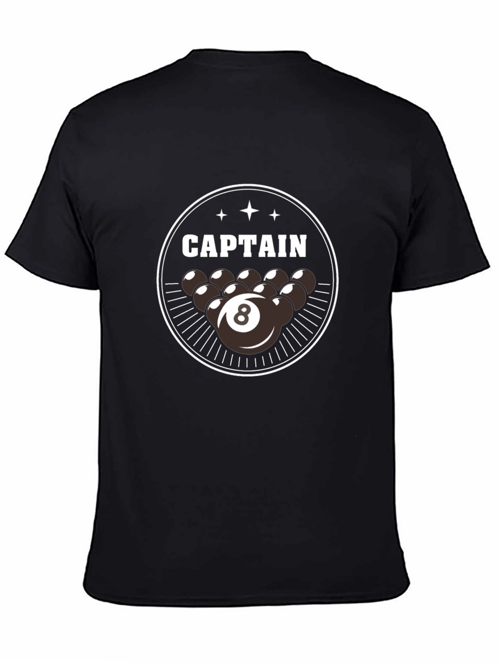 Captain 8-Ball Graphic T-Shirt