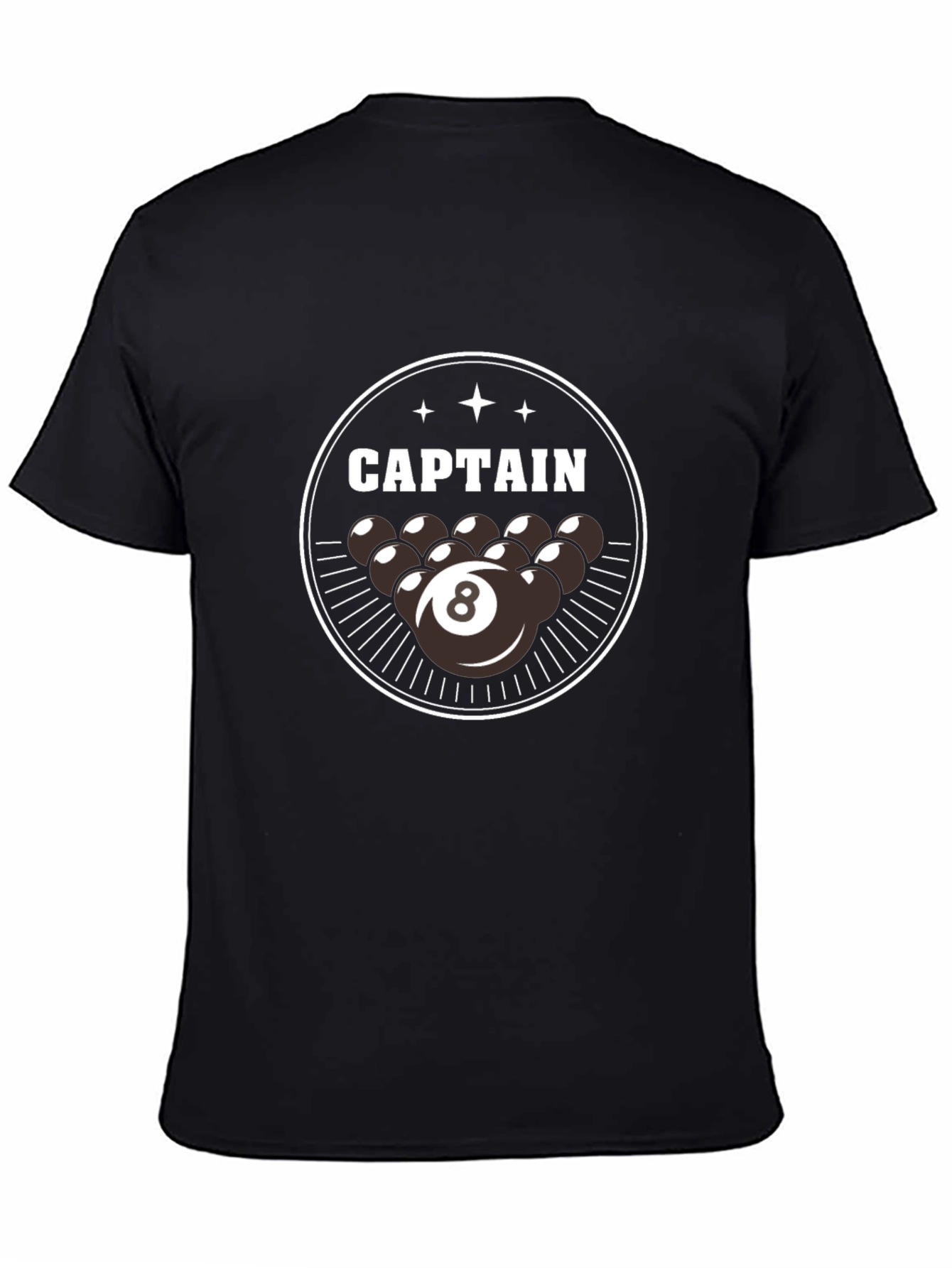 Captain 8-Ball Graphic T-Shirt