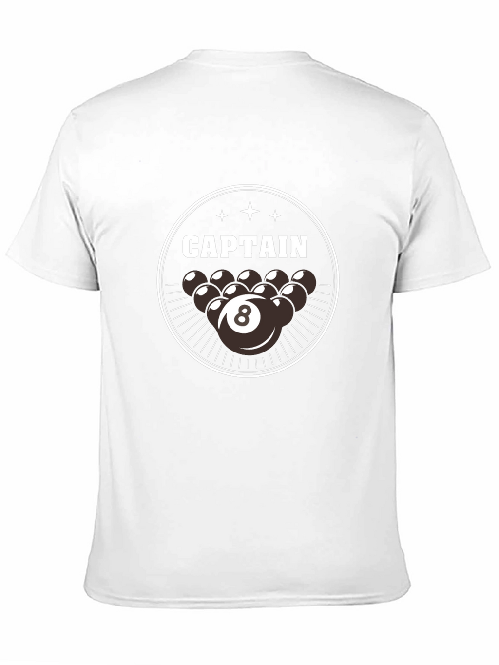 Captain 8-Ball Graphic T-Shirt