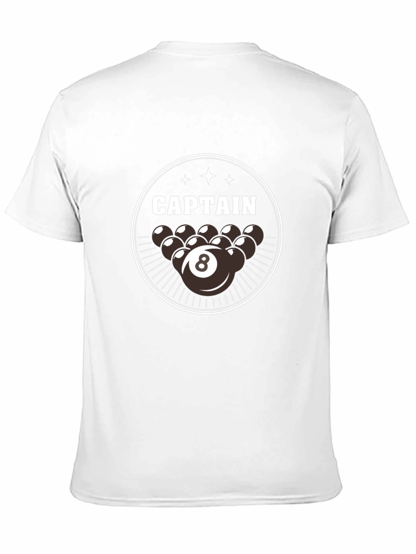 Captain 8-Ball Graphic T-Shirt