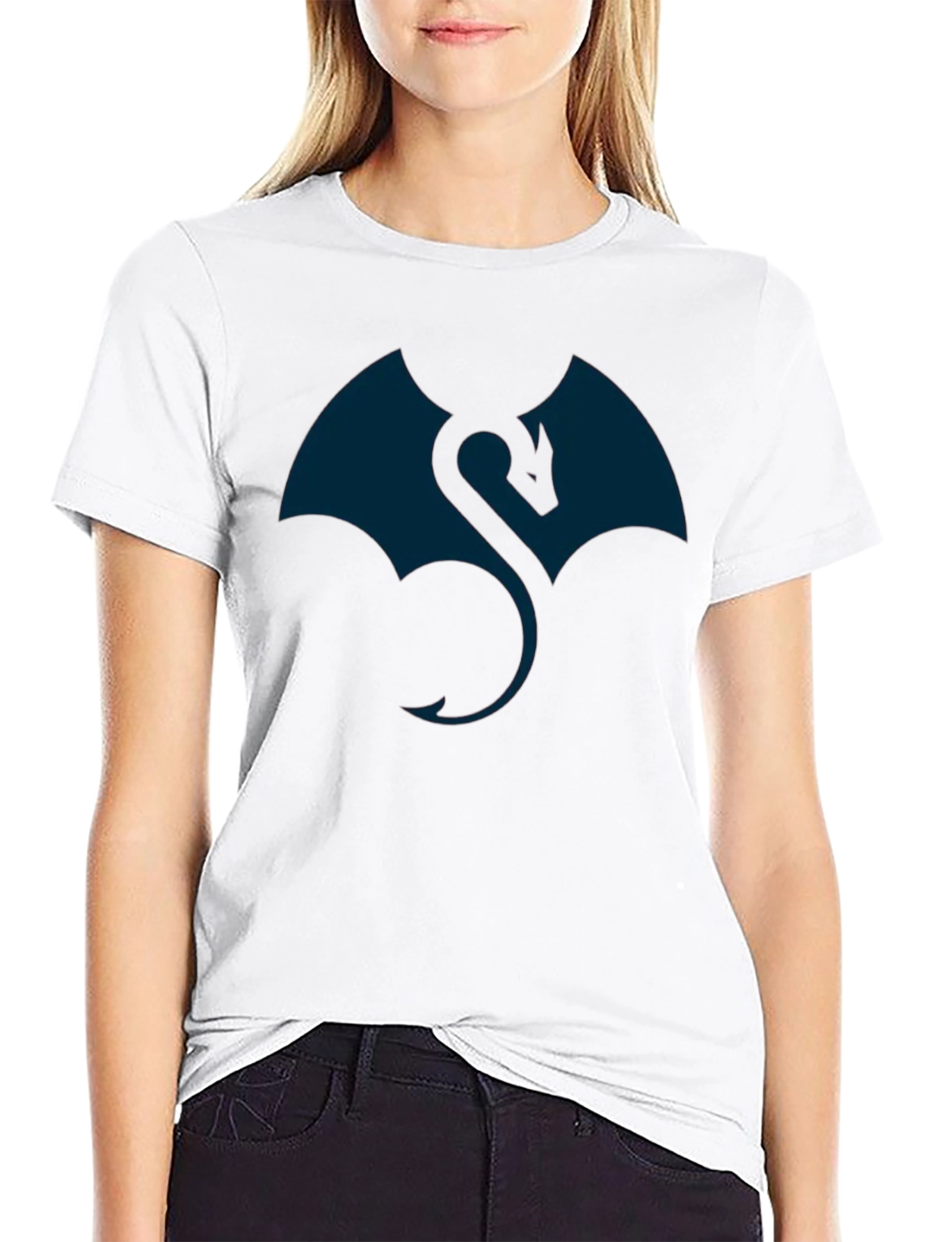 Dragon Graphic Black T-Shirt for Men