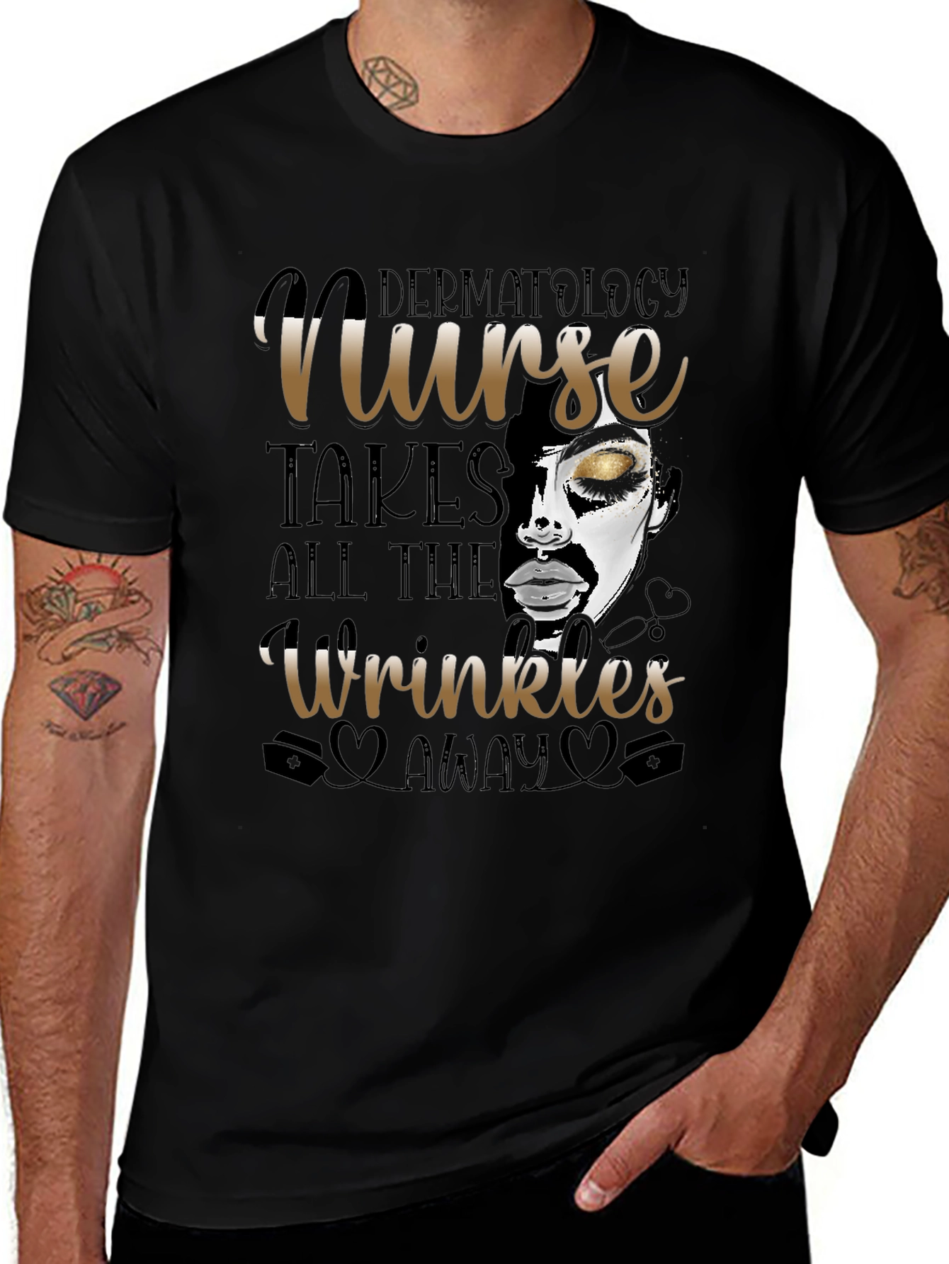 Dermatology Nurse Graphic T-Shirt