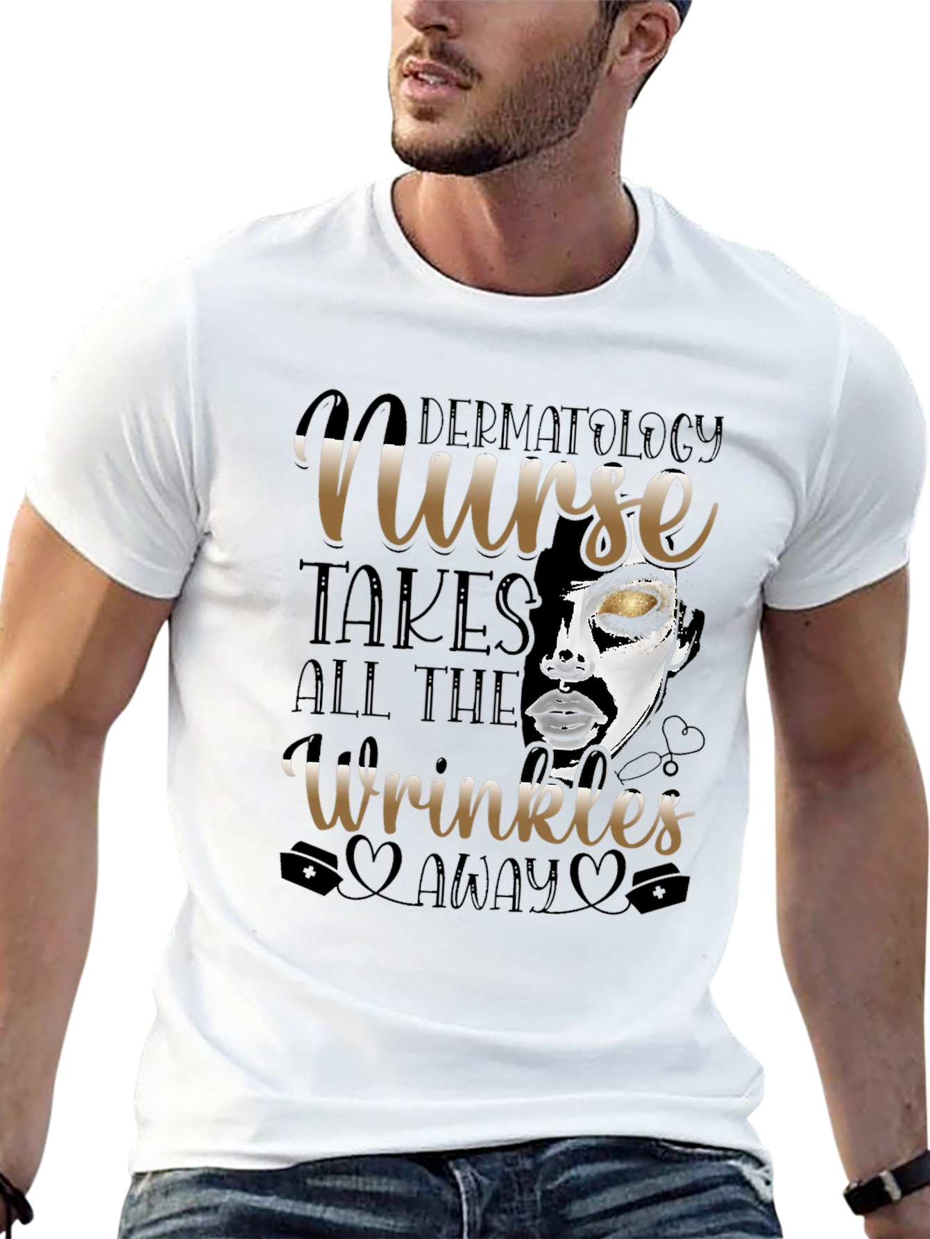 Dermatology Nurse Graphic T-Shirt