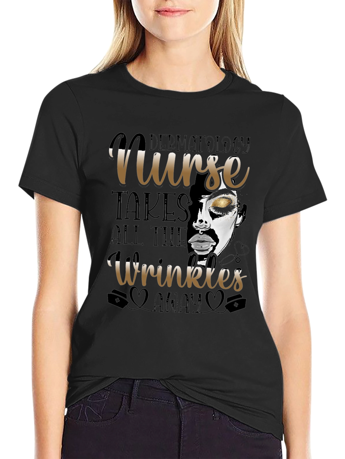 Dermatology Nurse Graphic T-Shirt
