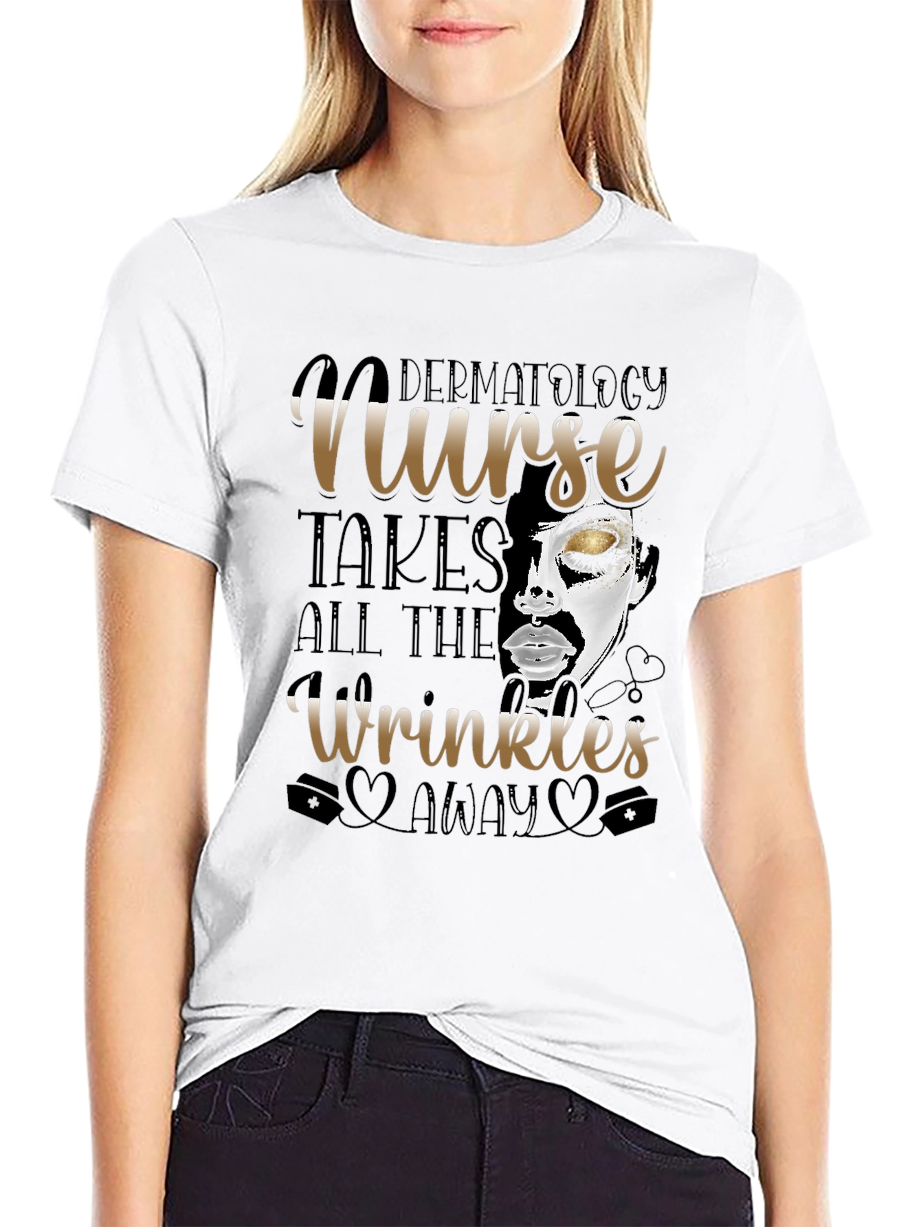 Dermatology Nurse Graphic T-Shirt