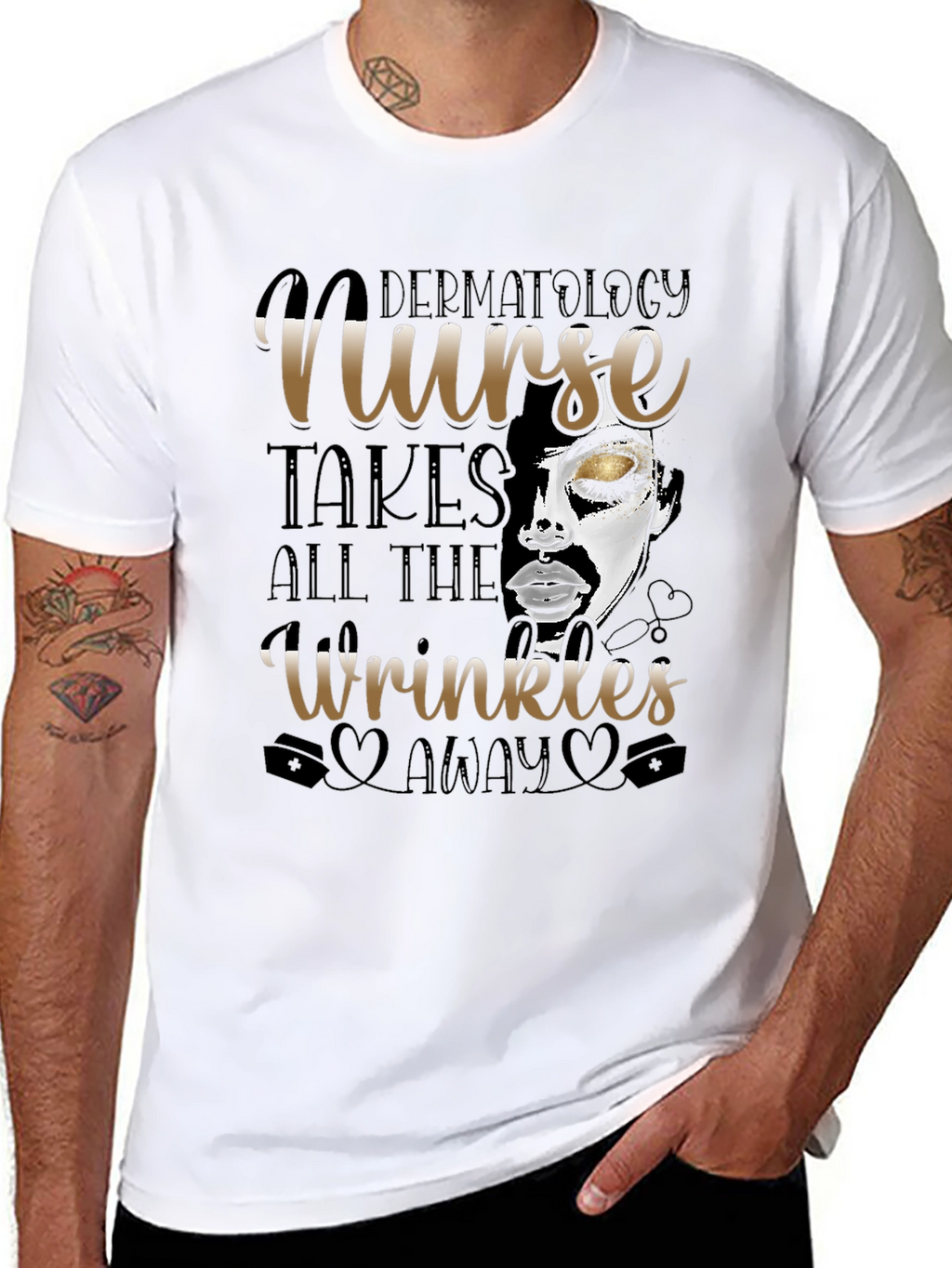 Dermatology Nurse Graphic T-Shirt