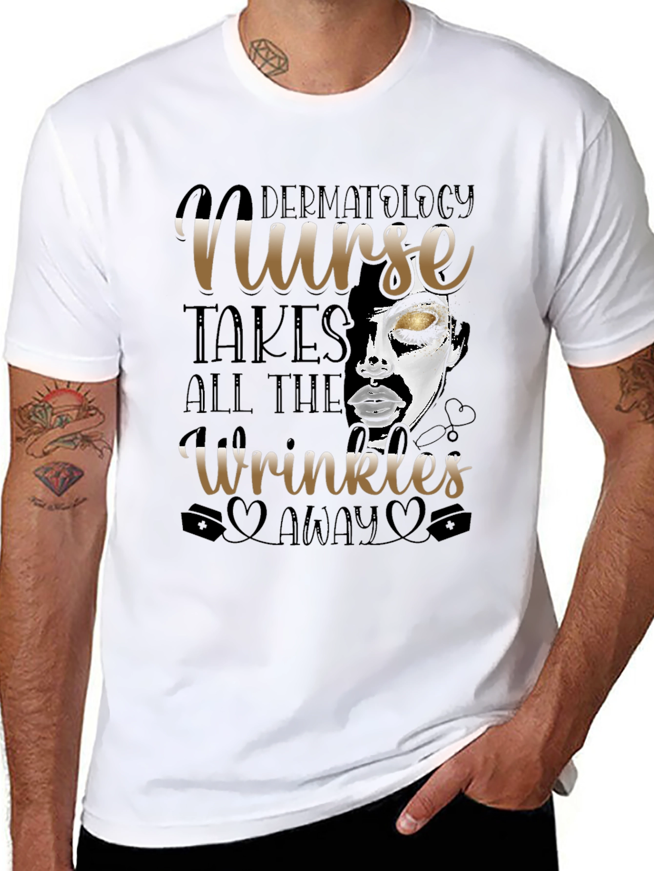 Dermatology Nurse Graphic T-Shirt