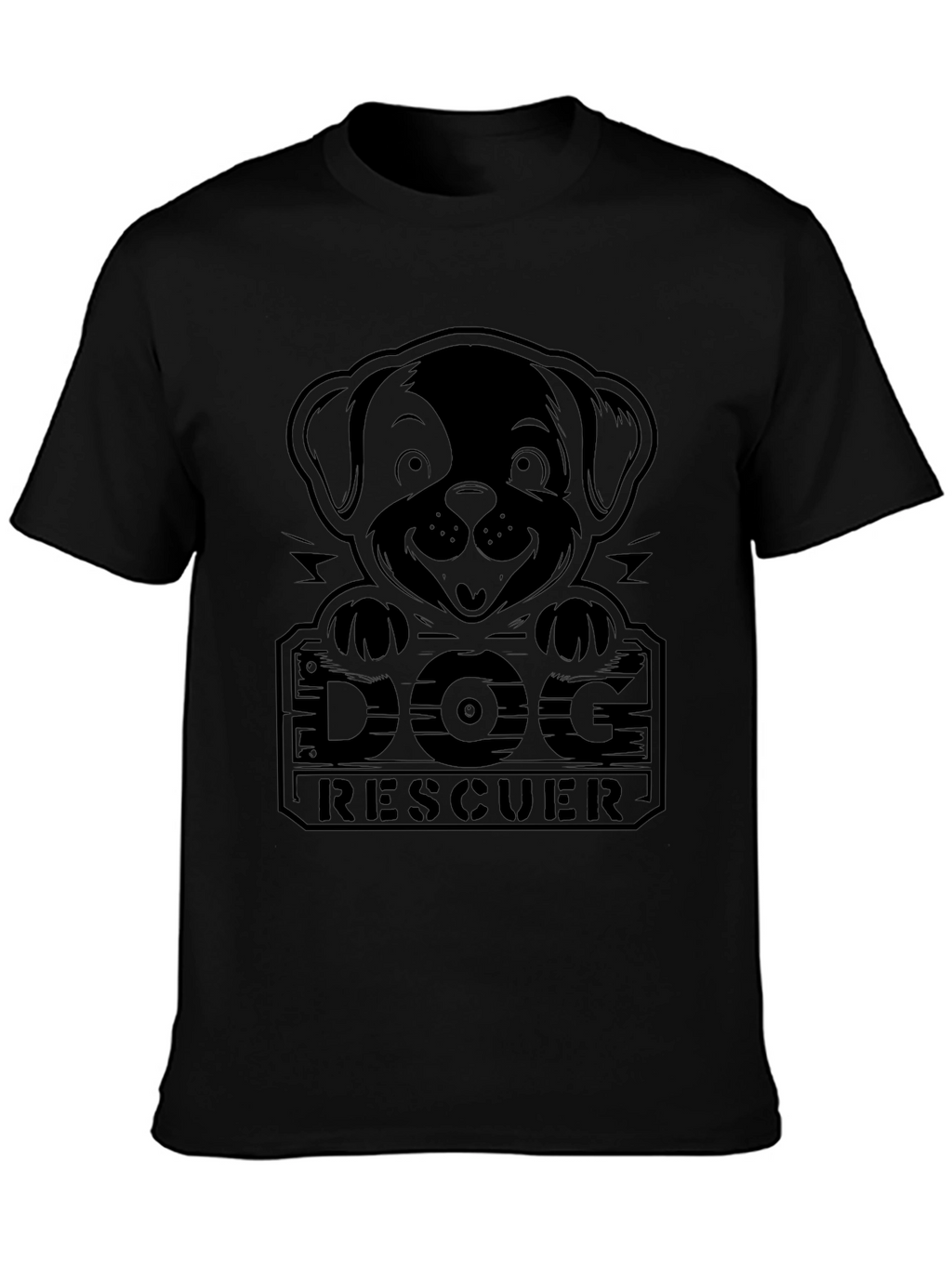 Dog Rescuer Graphic Tee - Stylish Comfort