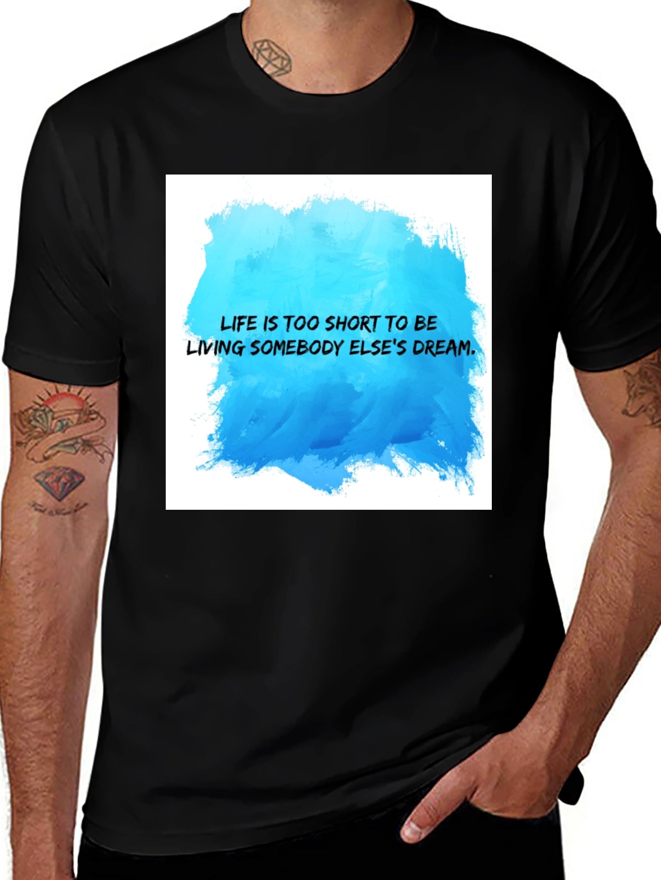 Inspirational Quote T-Shirt - Live Your Dream