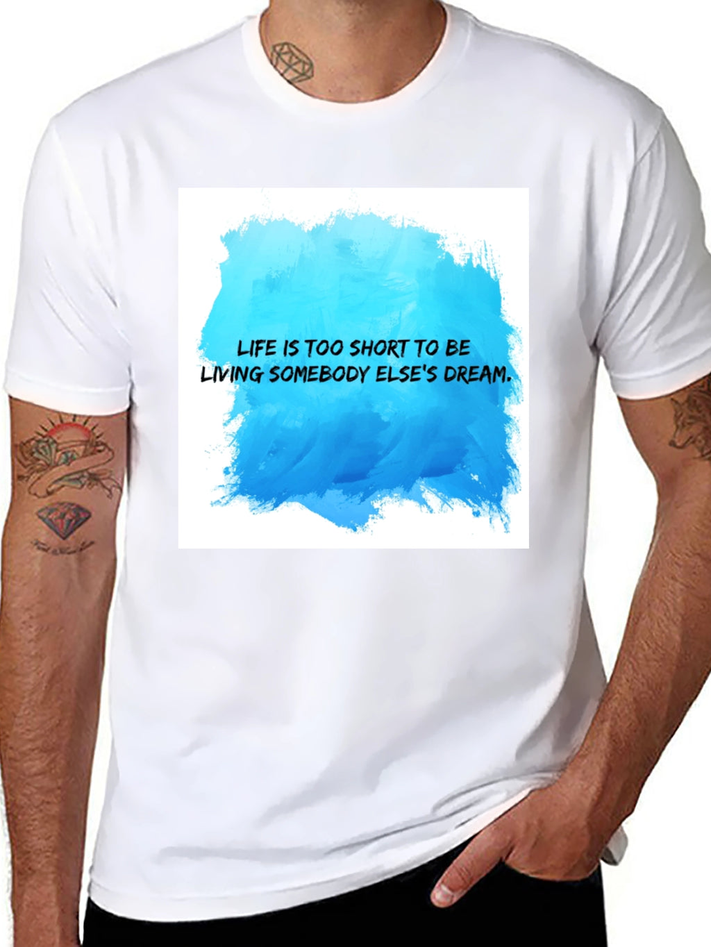 Inspirational Quote T-Shirt - Live Your Dream