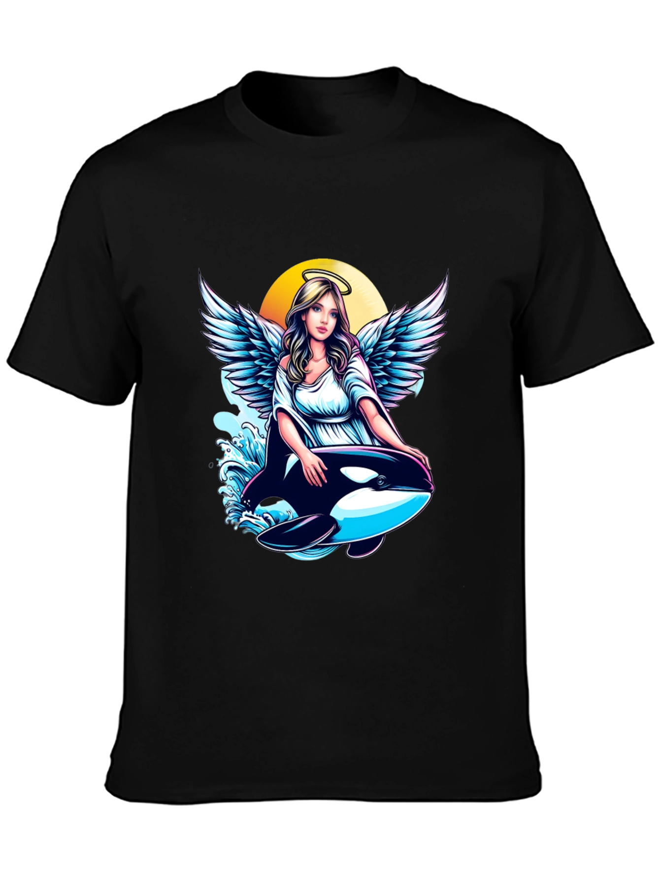 Angel and Orca Graphic Tee