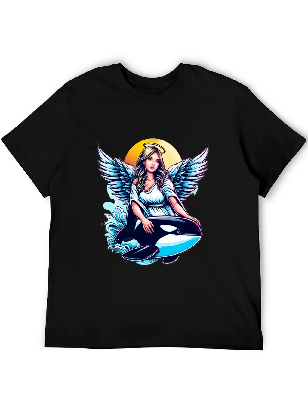 Angel and Orca Graphic Tee