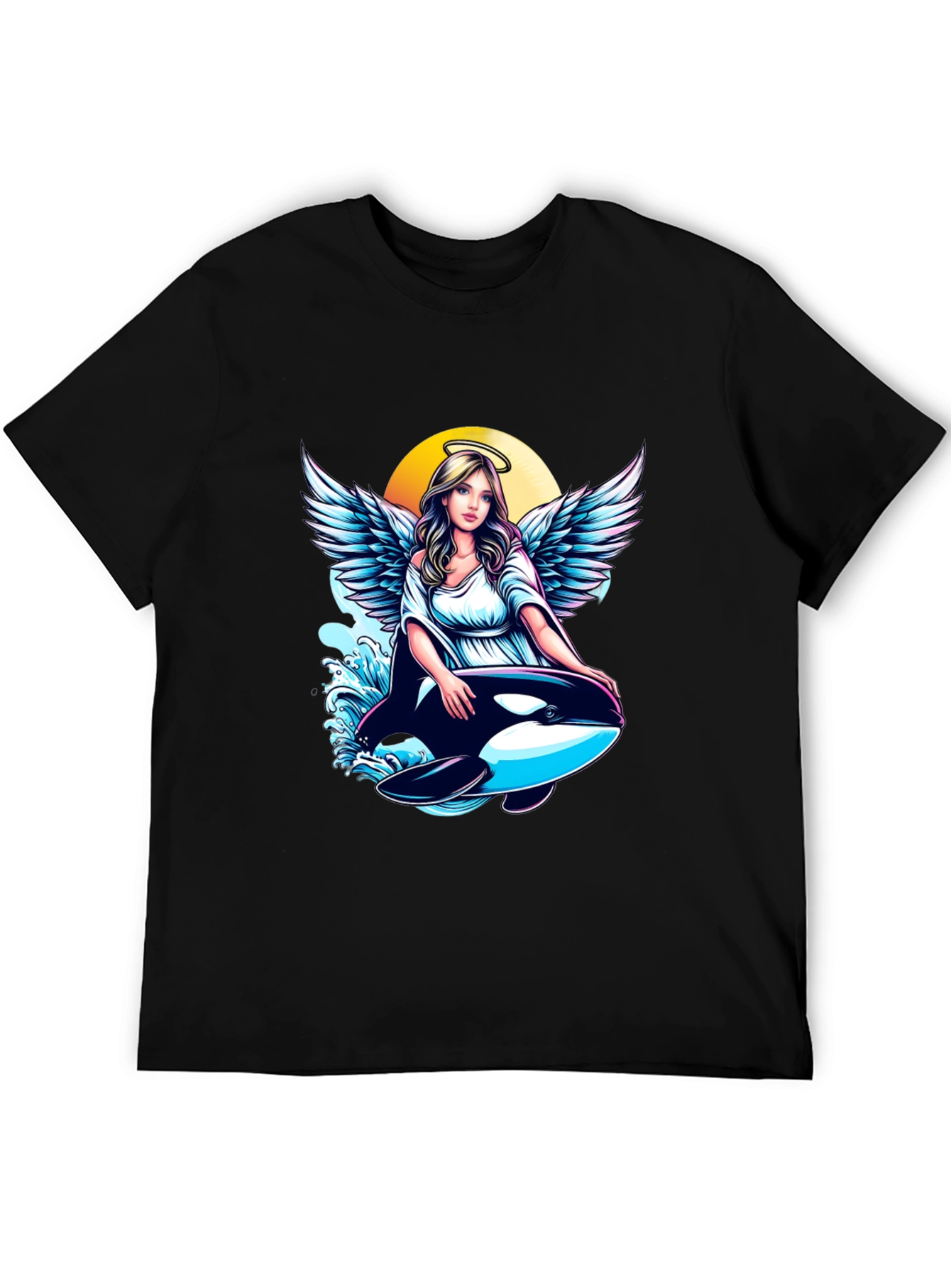 Angel and Orca Graphic Tee