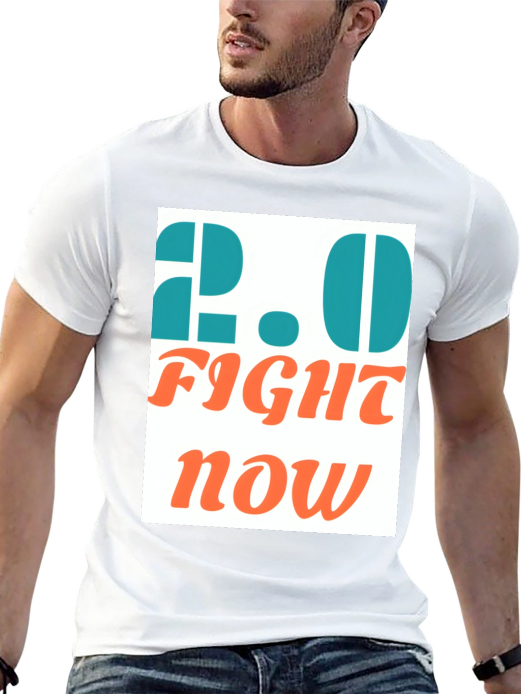 2.0 Fight Now Graphic T-Shirt