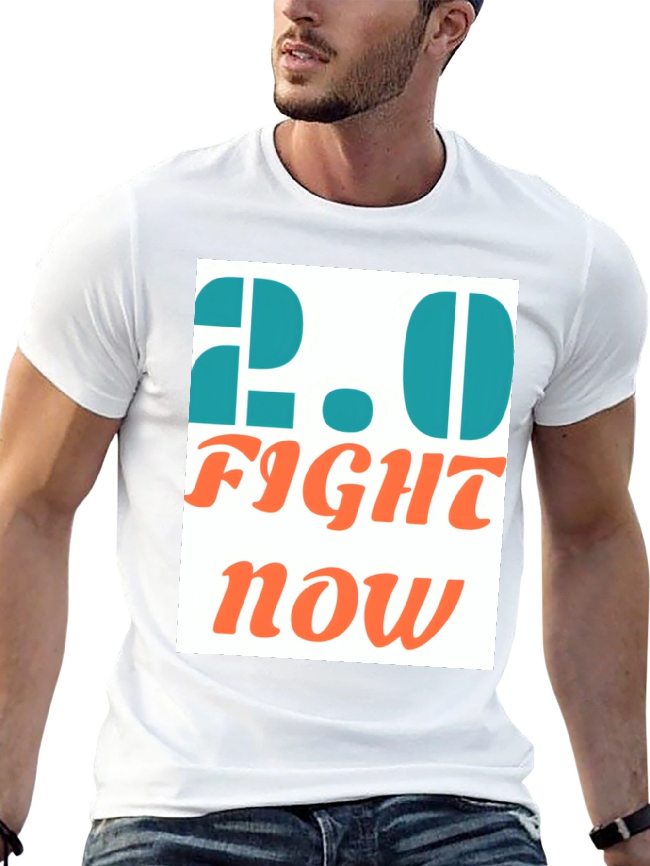 2.0 Fight Now Graphic T-Shirt