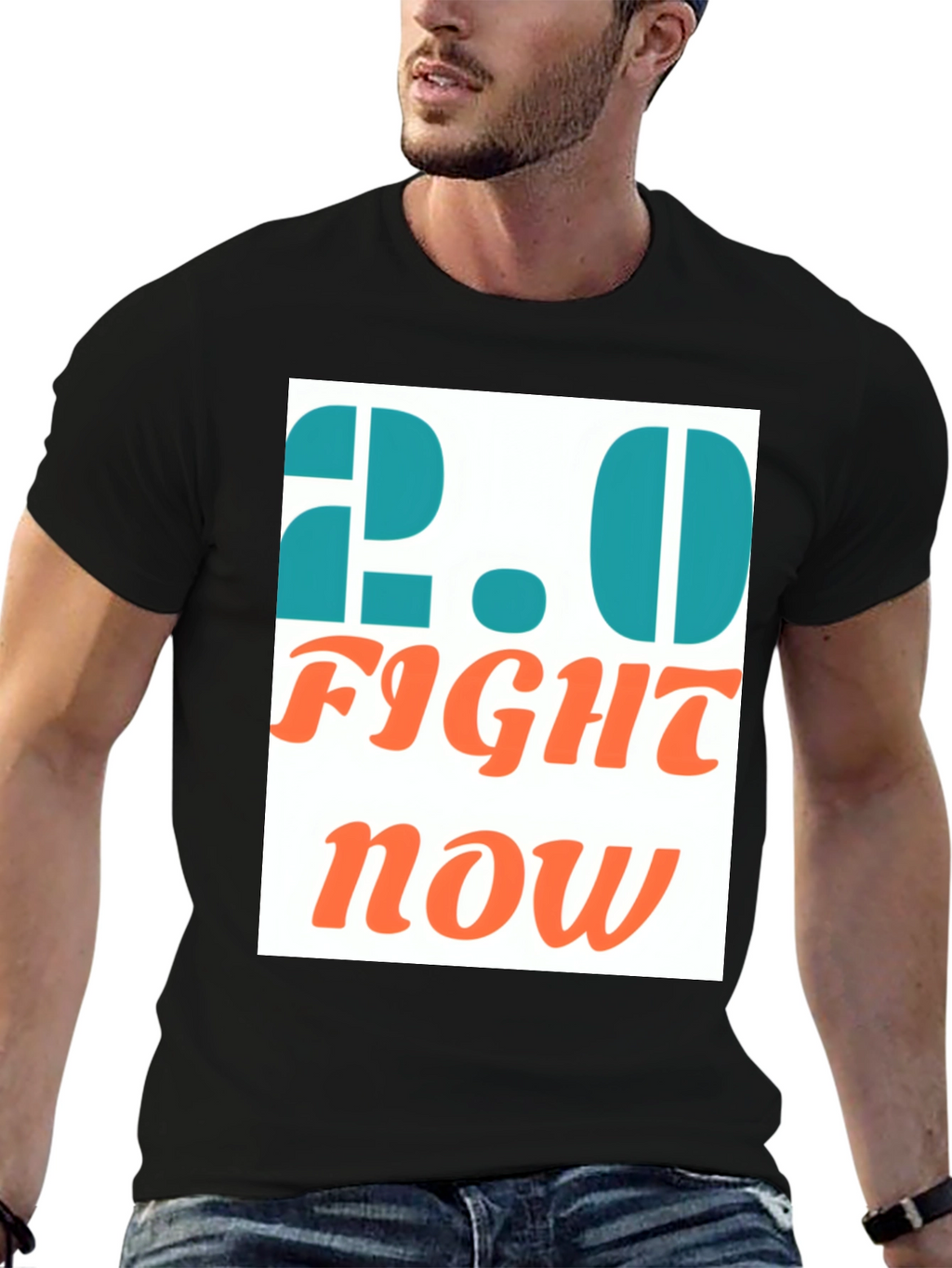 2.0 Fight Now Graphic T-Shirt