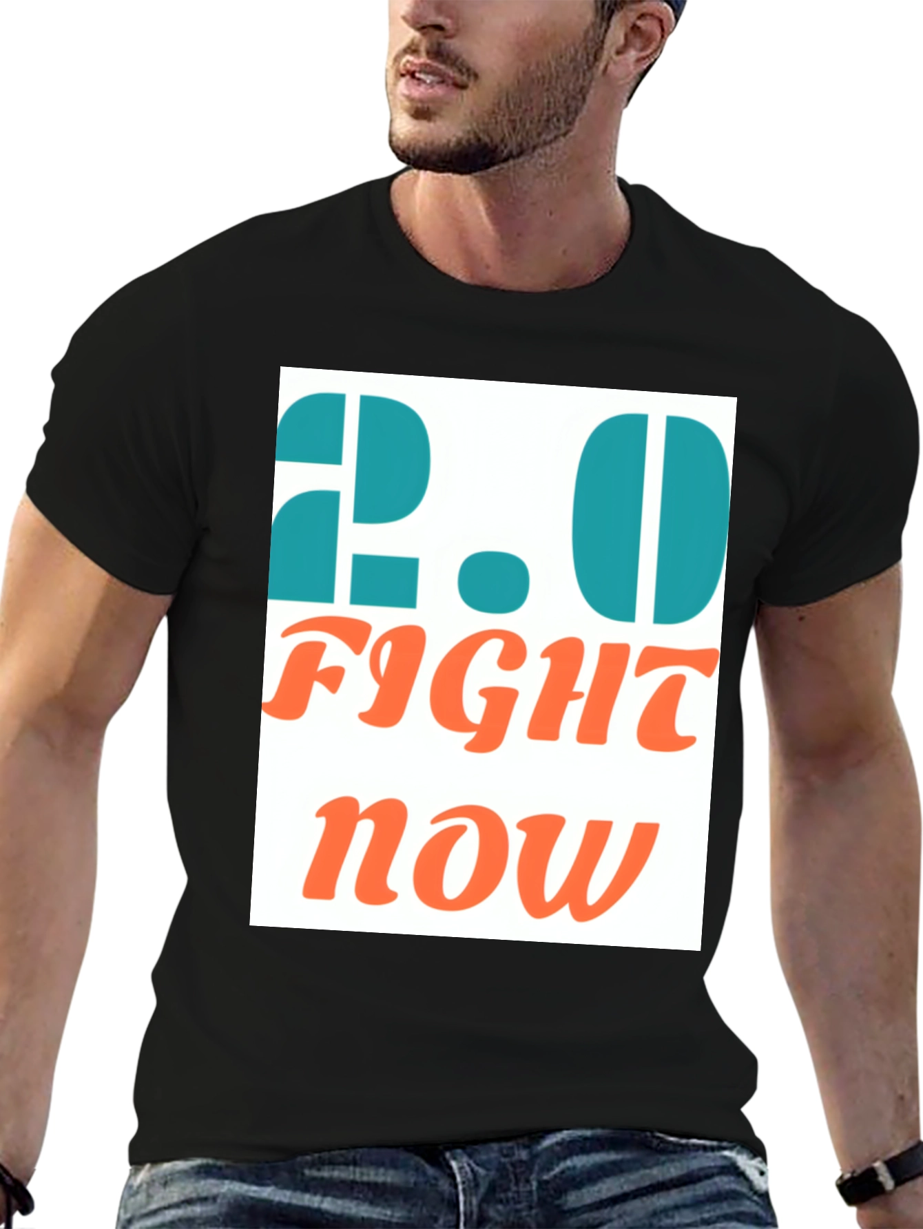 2.0 Fight Now Graphic T-Shirt