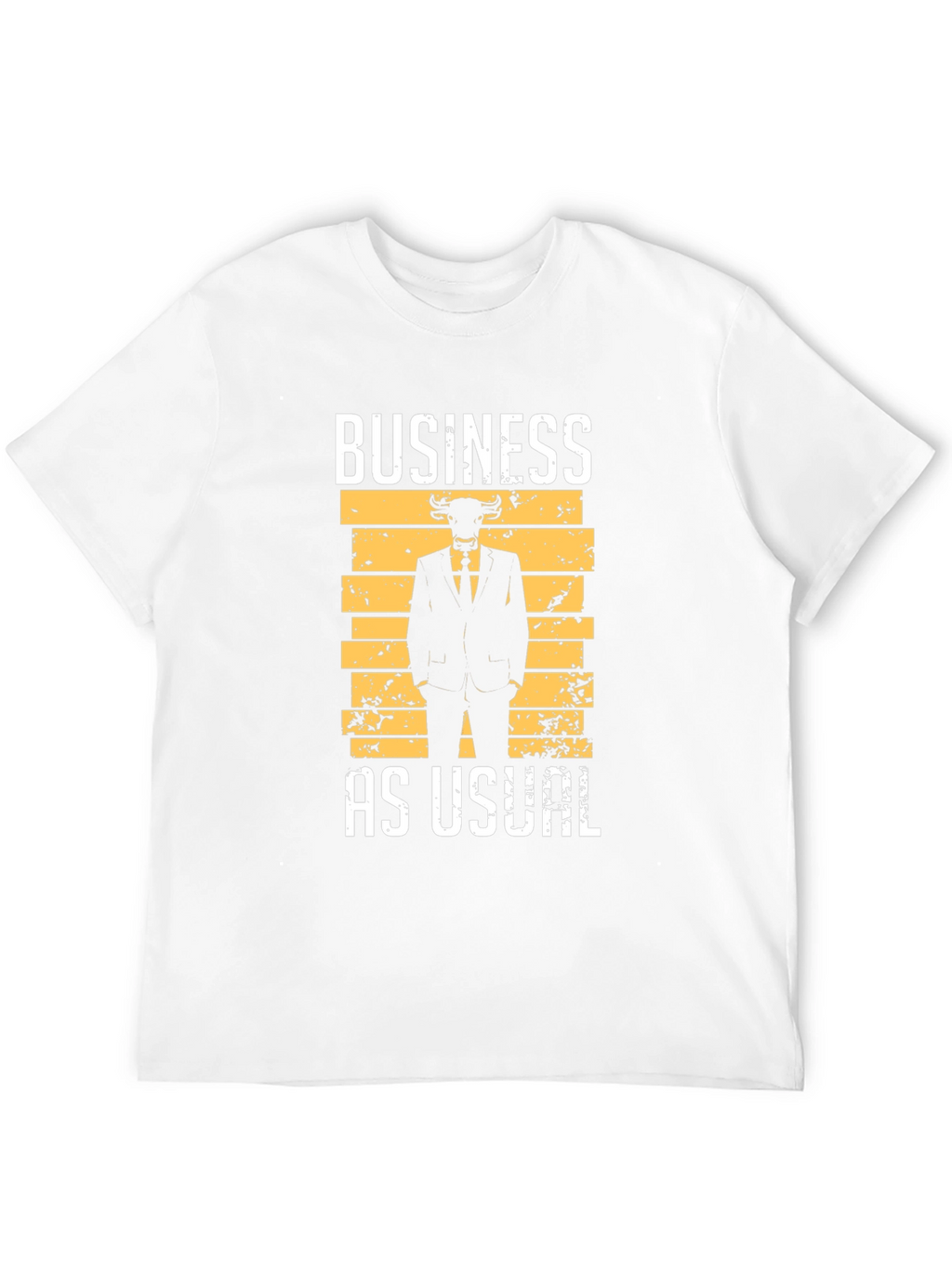 Business As Usual Bull T-Shirt
