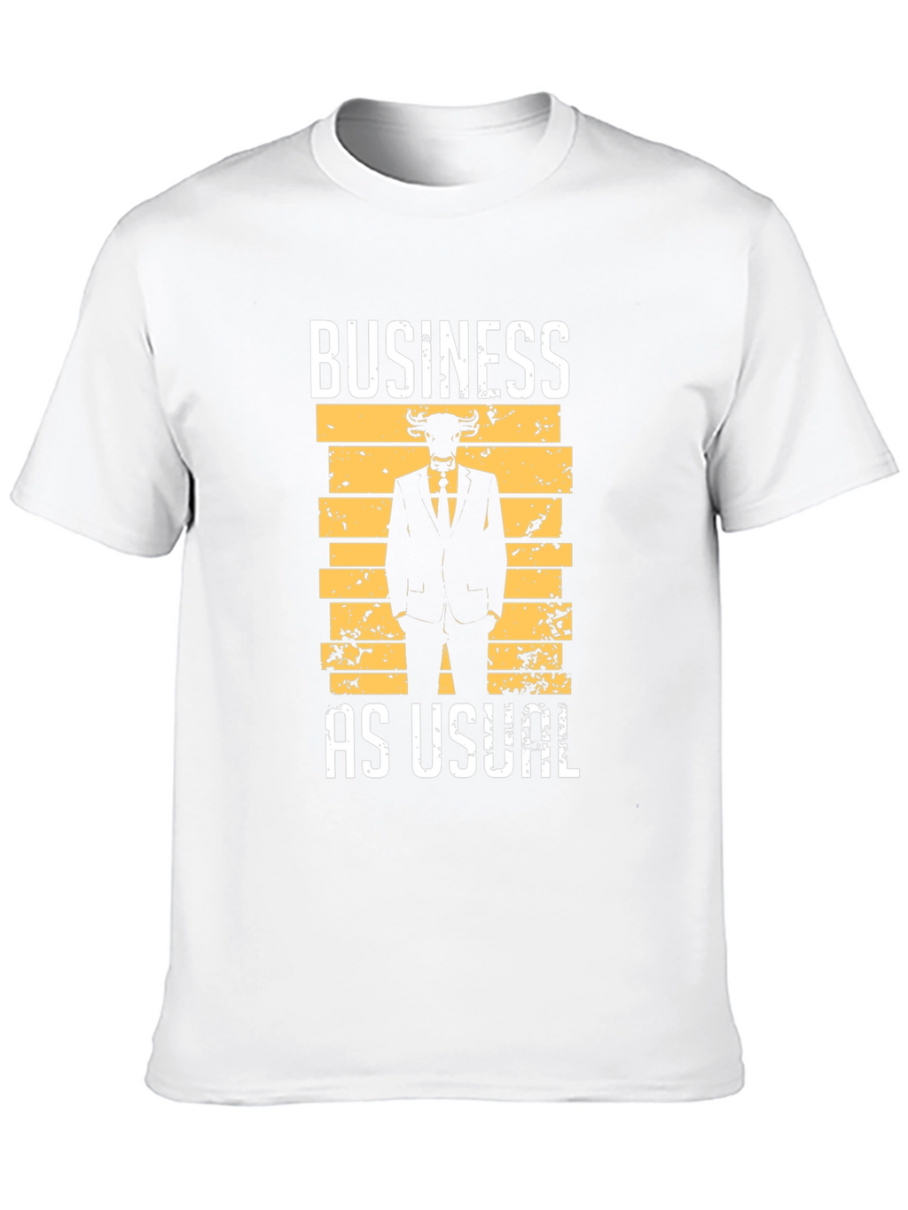 Business As Usual Bull T-Shirt