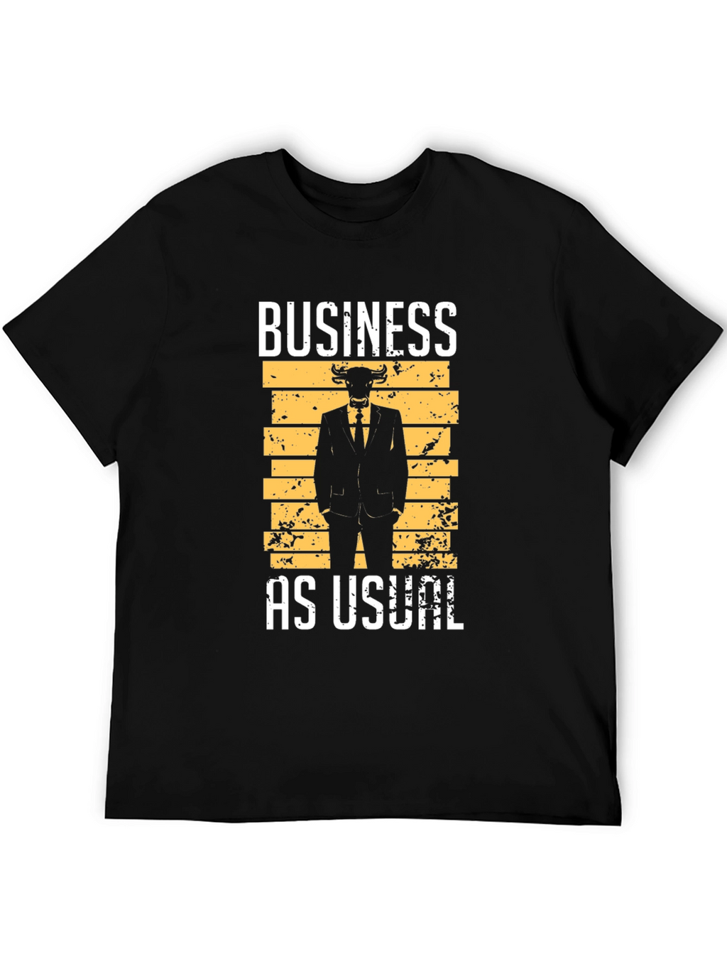 Business As Usual Bull T-Shirt