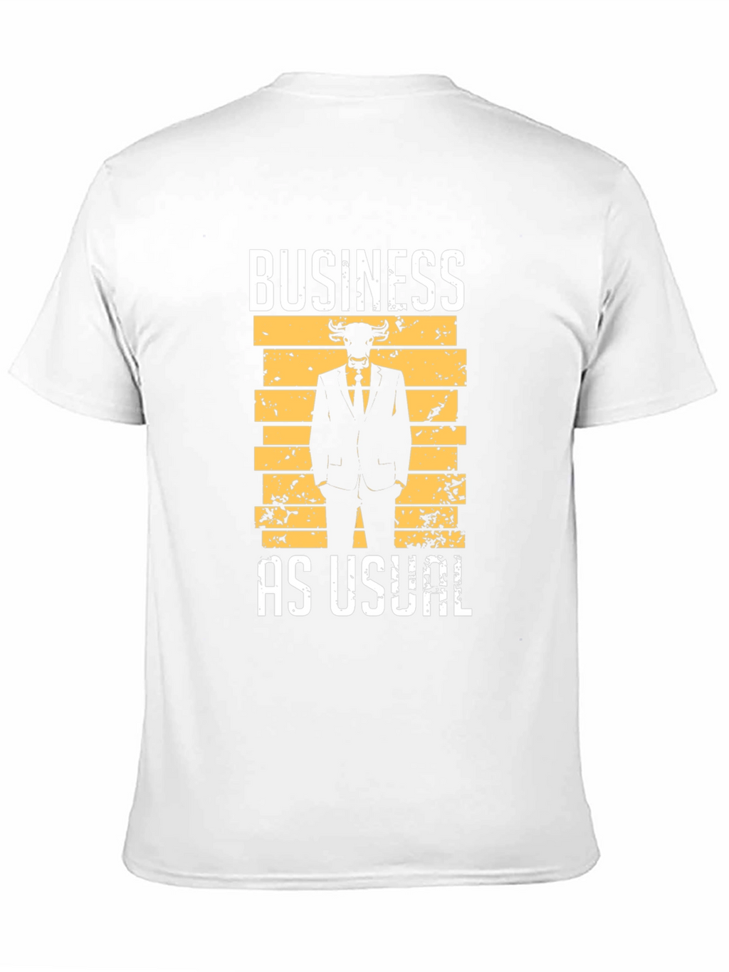 Business As Usual Bull T-Shirt