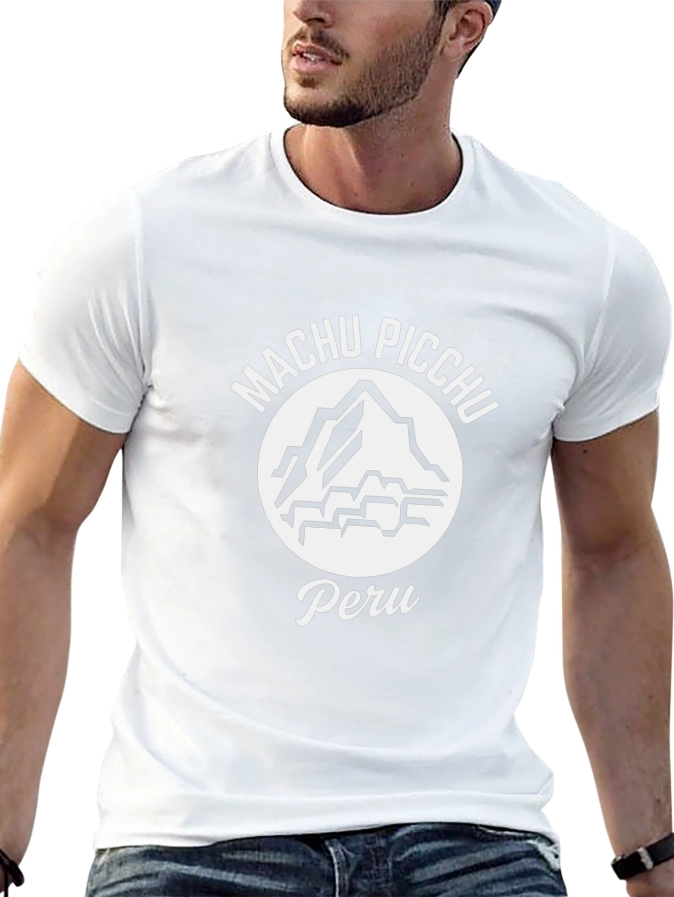 Machu Picchu Peru Black T-Shirt
