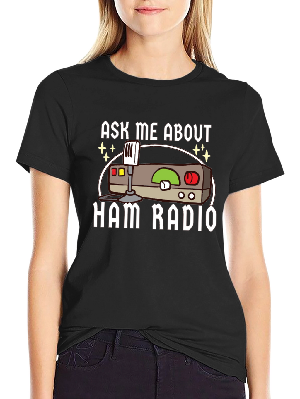 Ask Me About Ham Radio T-Shirt