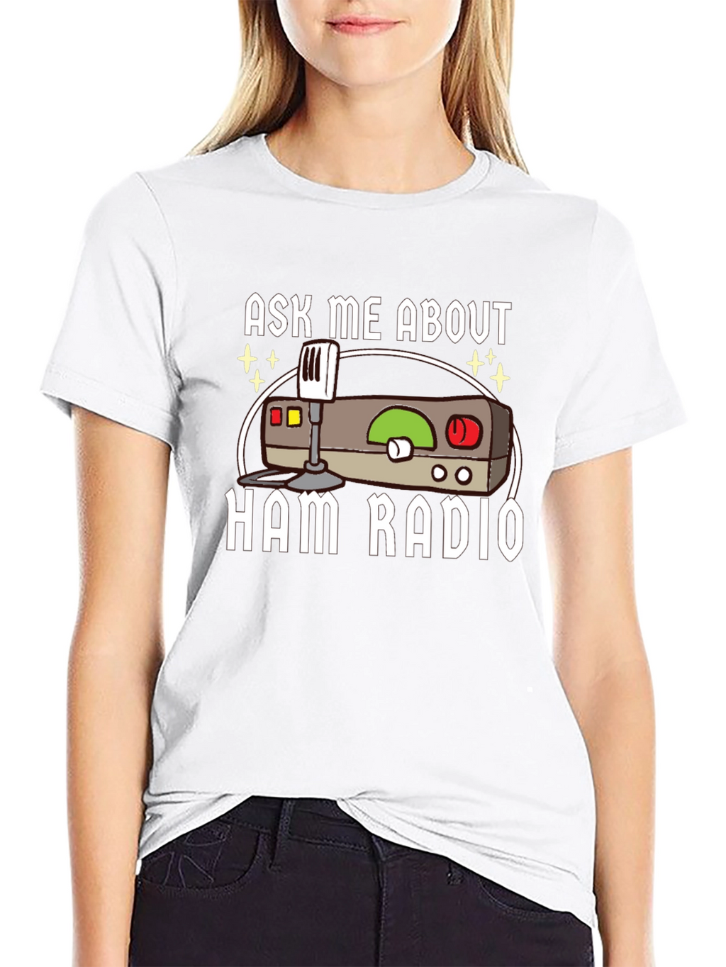 Ask Me About Ham Radio T-Shirt
