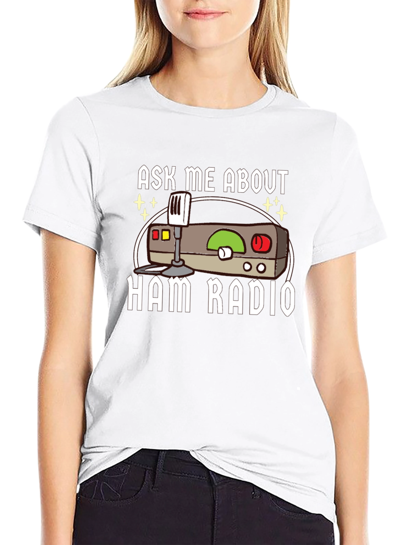 Ask Me About Ham Radio T-Shirt