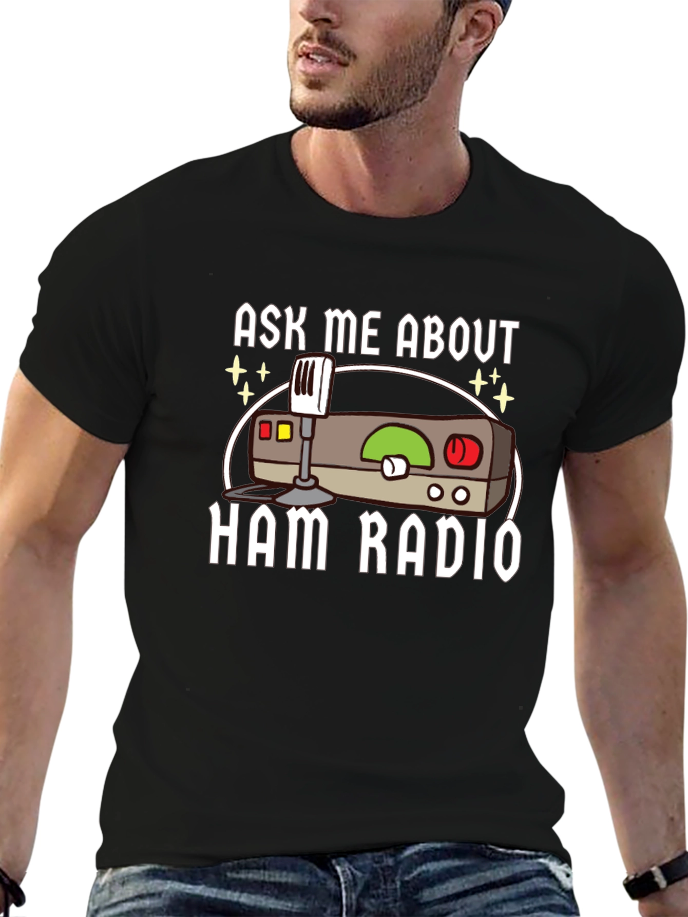 Ask Me About Ham Radio T-Shirt