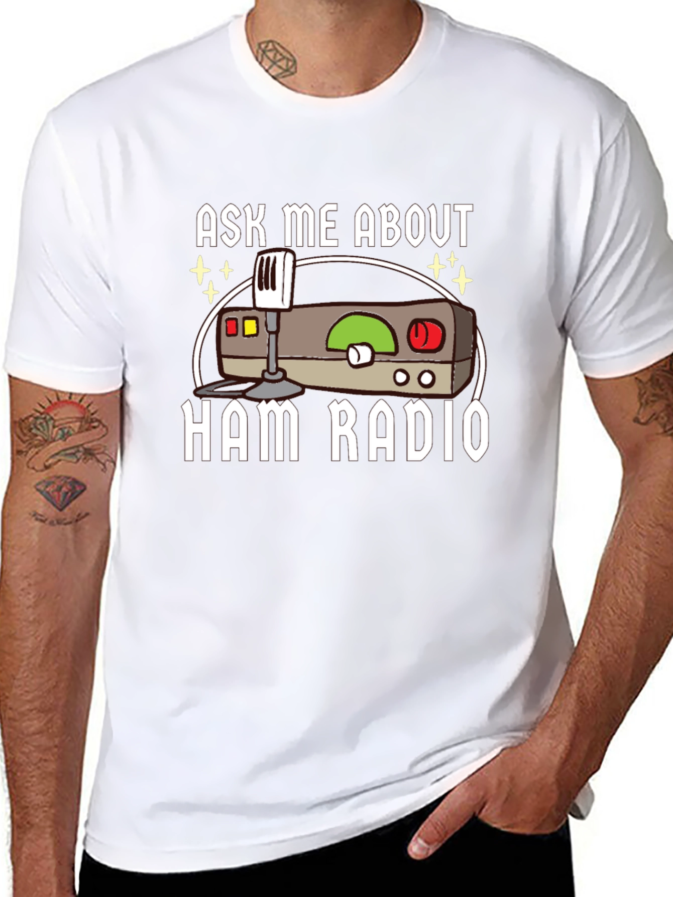Ask Me About Ham Radio T-Shirt