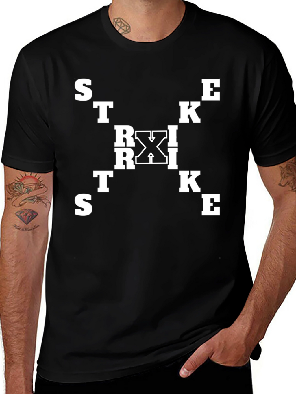 Strike T-Shirt - Bold Graphic Tee