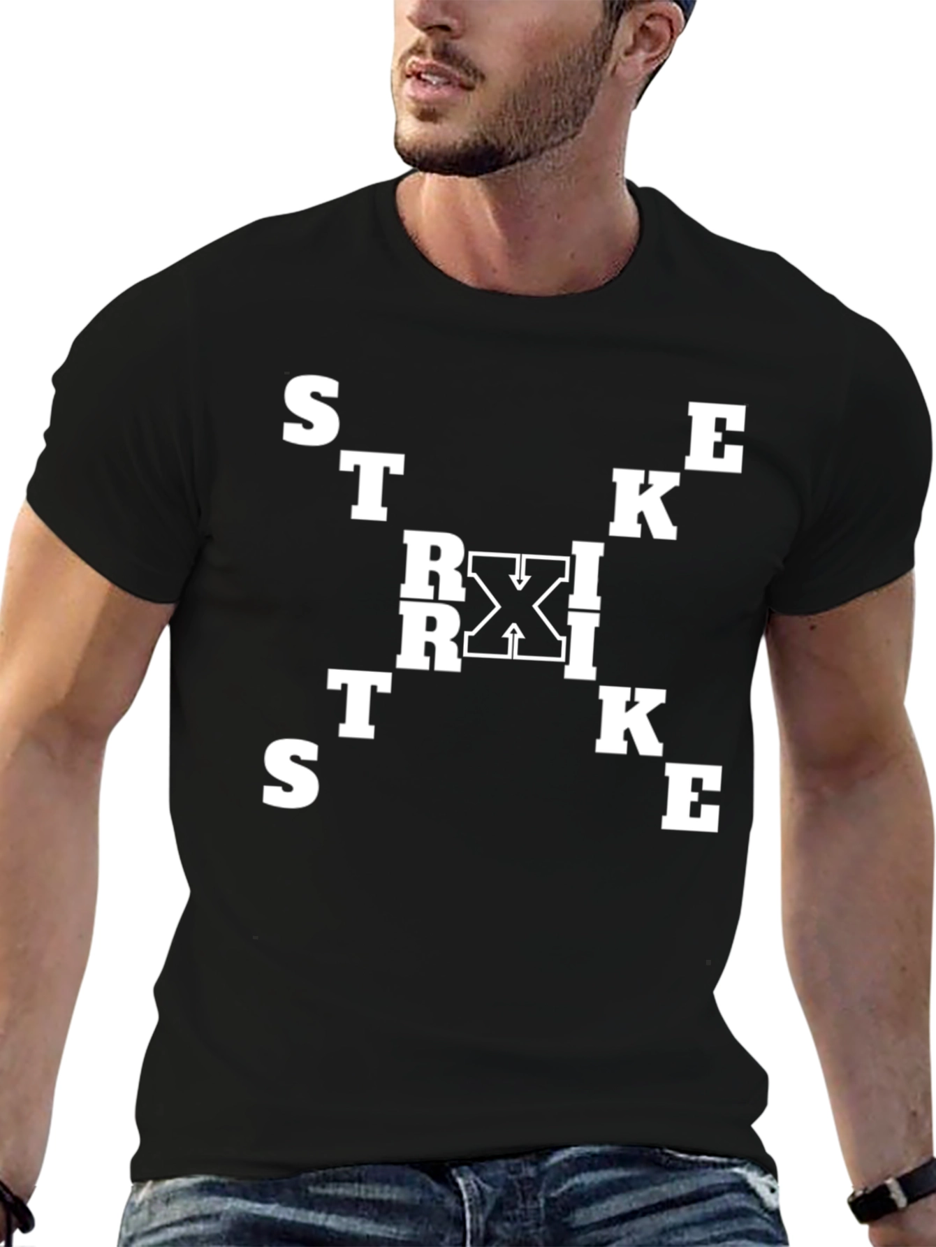 Strike T-Shirt - Bold Graphic Tee