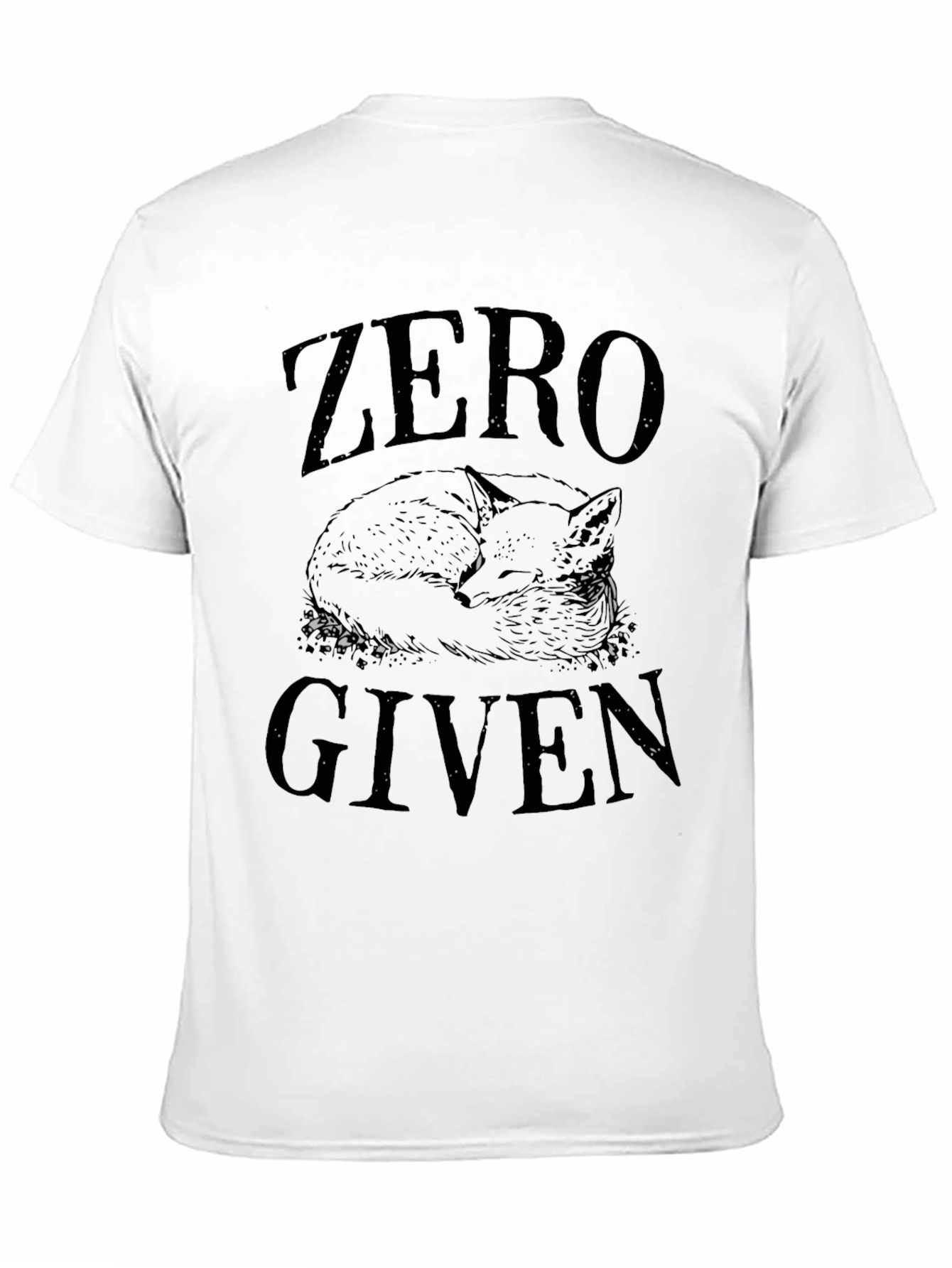 Zero Fox Given T-Shirt - Mens Black Graphic Tee