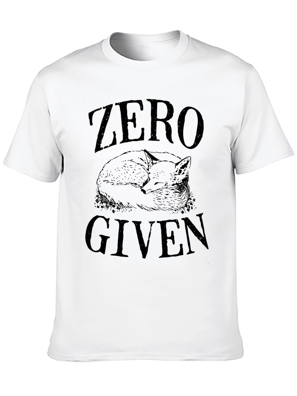 Zero Fox Given T-Shirt - Mens Black Graphic Tee