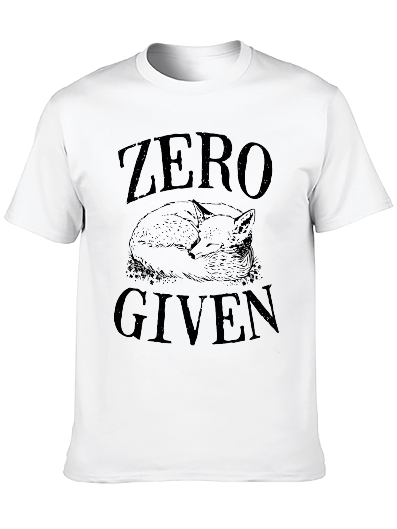Zero Fox Given T-Shirt - Mens Black Graphic Tee