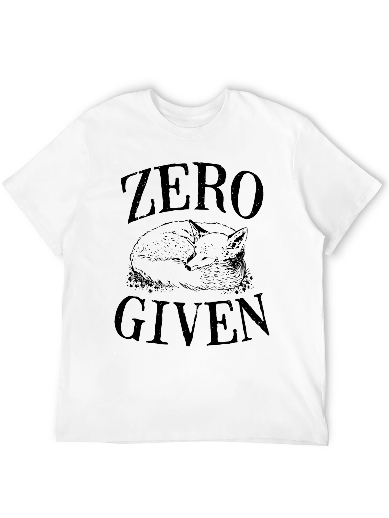 Zero Fox Given T-Shirt - Mens Black Graphic Tee